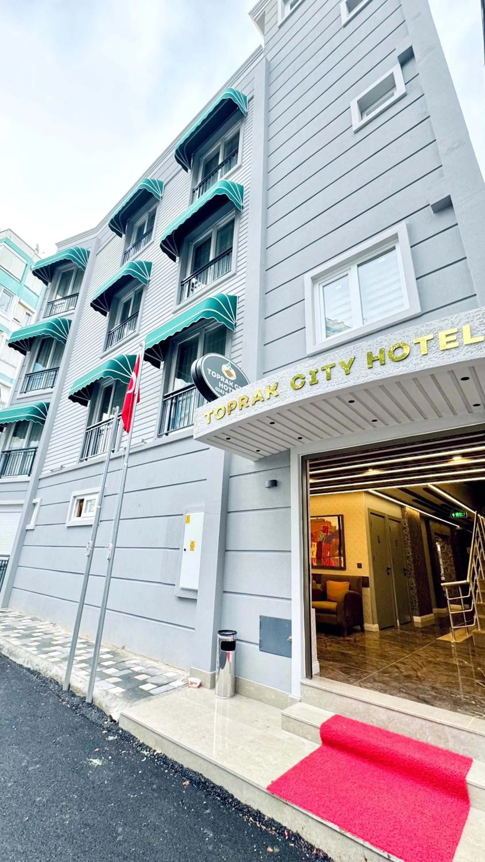 Property building in Toprak City Hotel Antalya