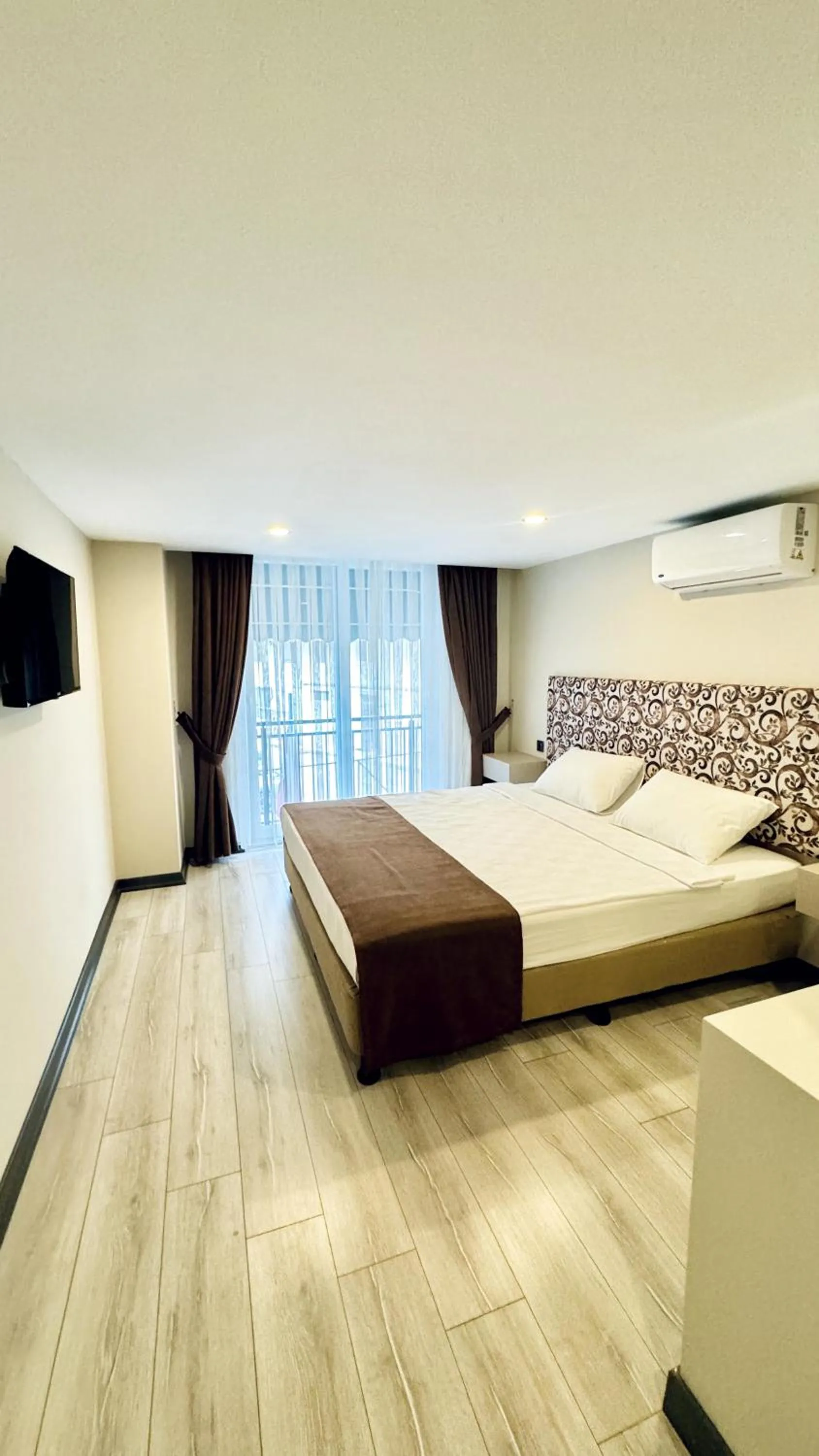 Bed in Toprak City Hotel Antalya