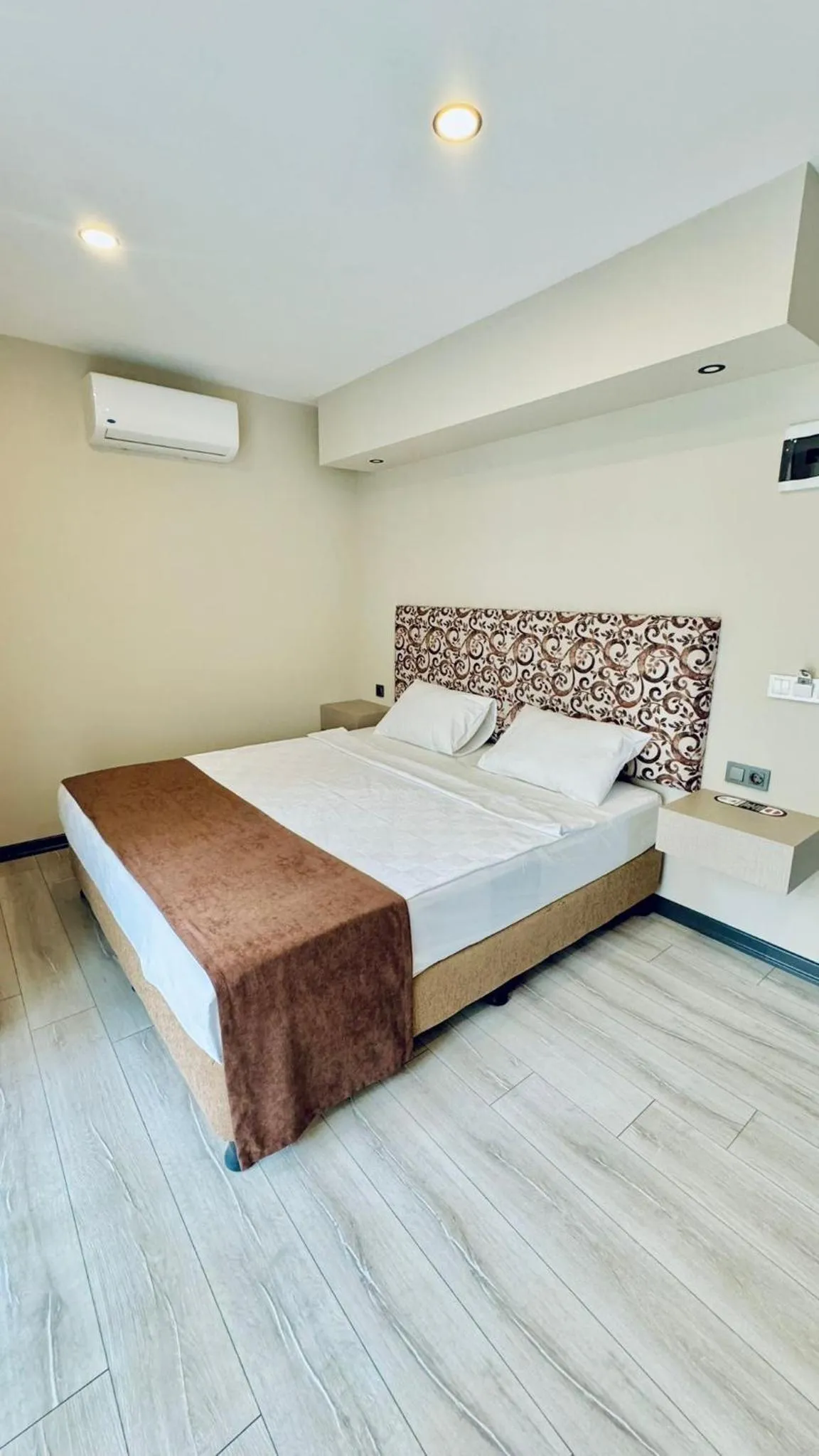 Bed in Toprak City Hotel Antalya
