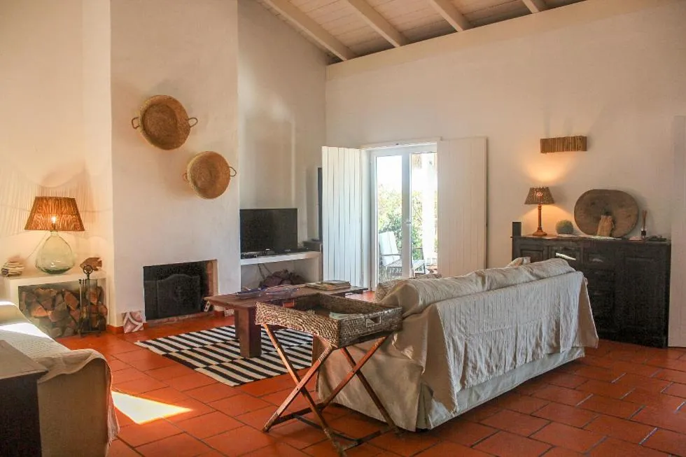 Living room, Bed in Comporta House