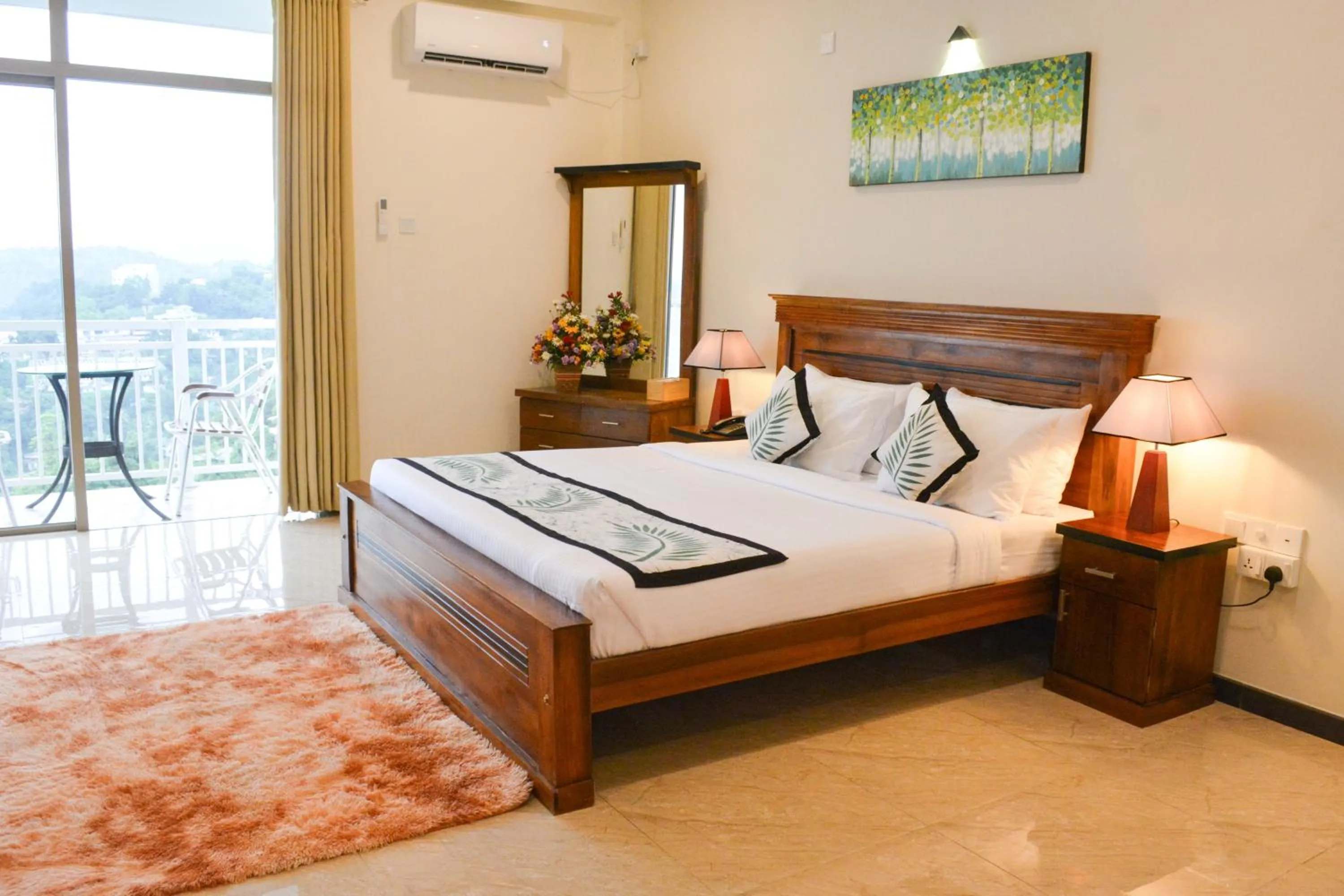 Bed in Hill Paradise Hanthana
