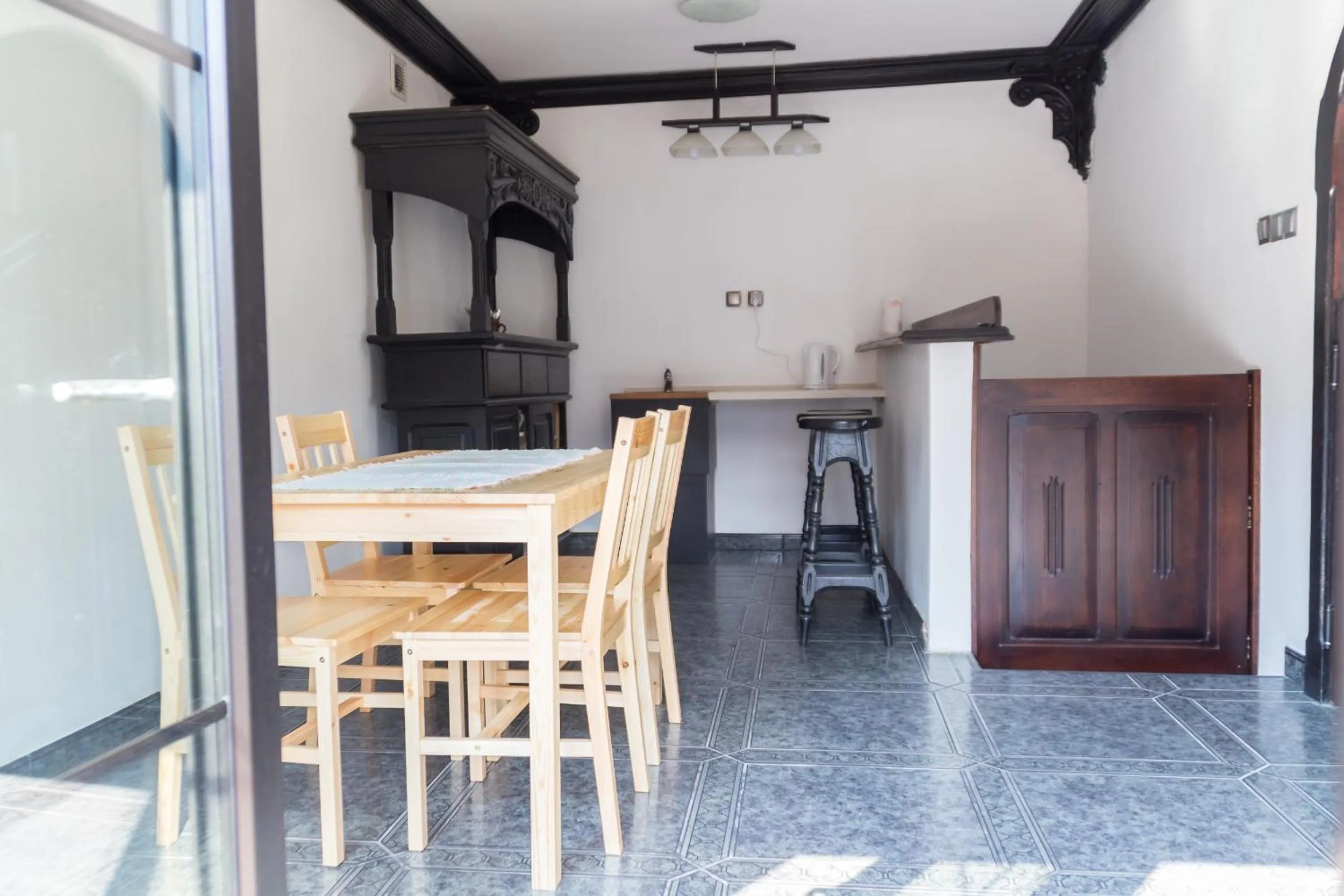 Food and drinks in Magic Garden Hostel