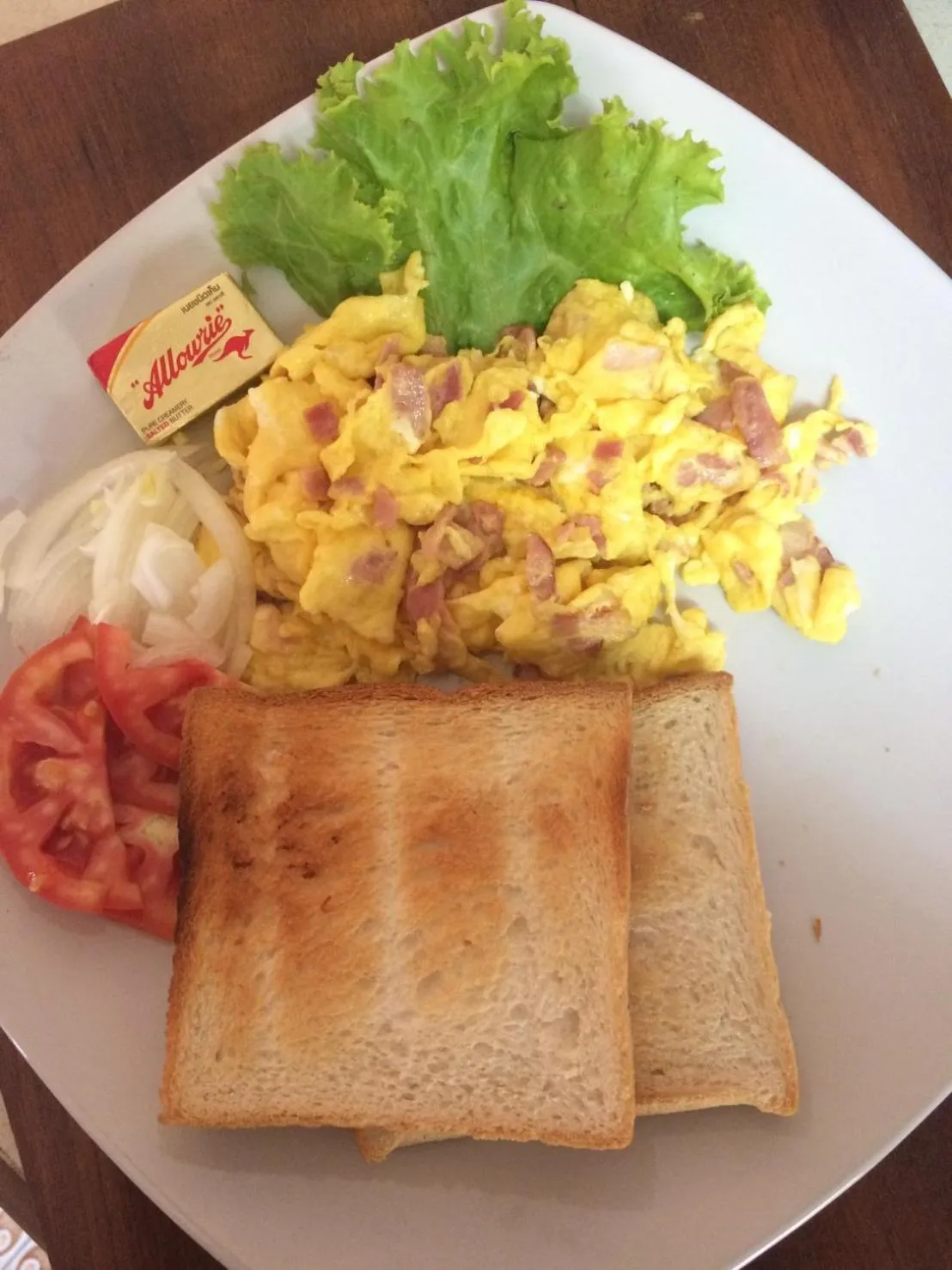 Food close-up in Rainbow Bungalow Haadrin Koh Phangan
