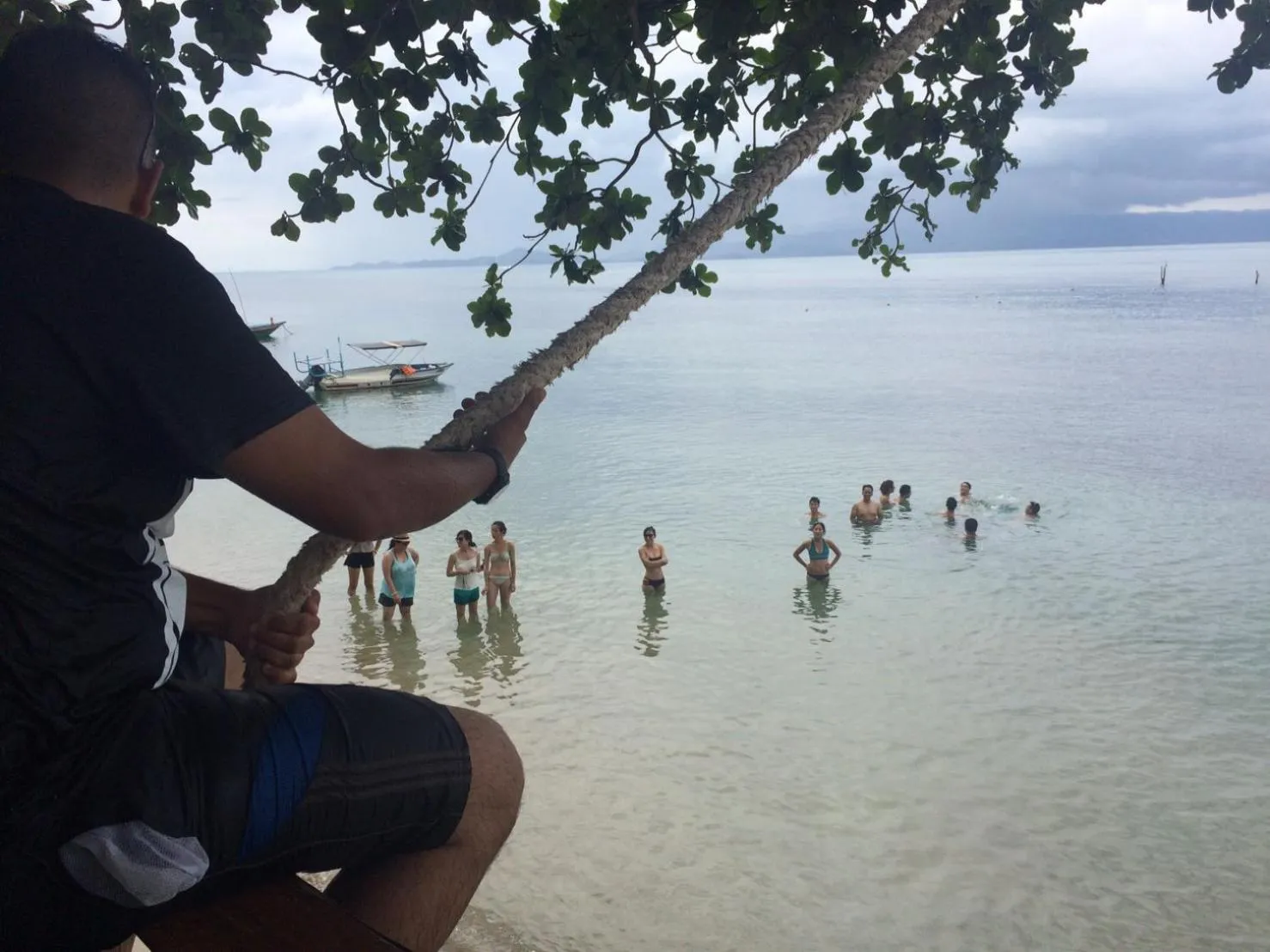 Beach in Rainbow Bungalow Haadrin Koh Phangan