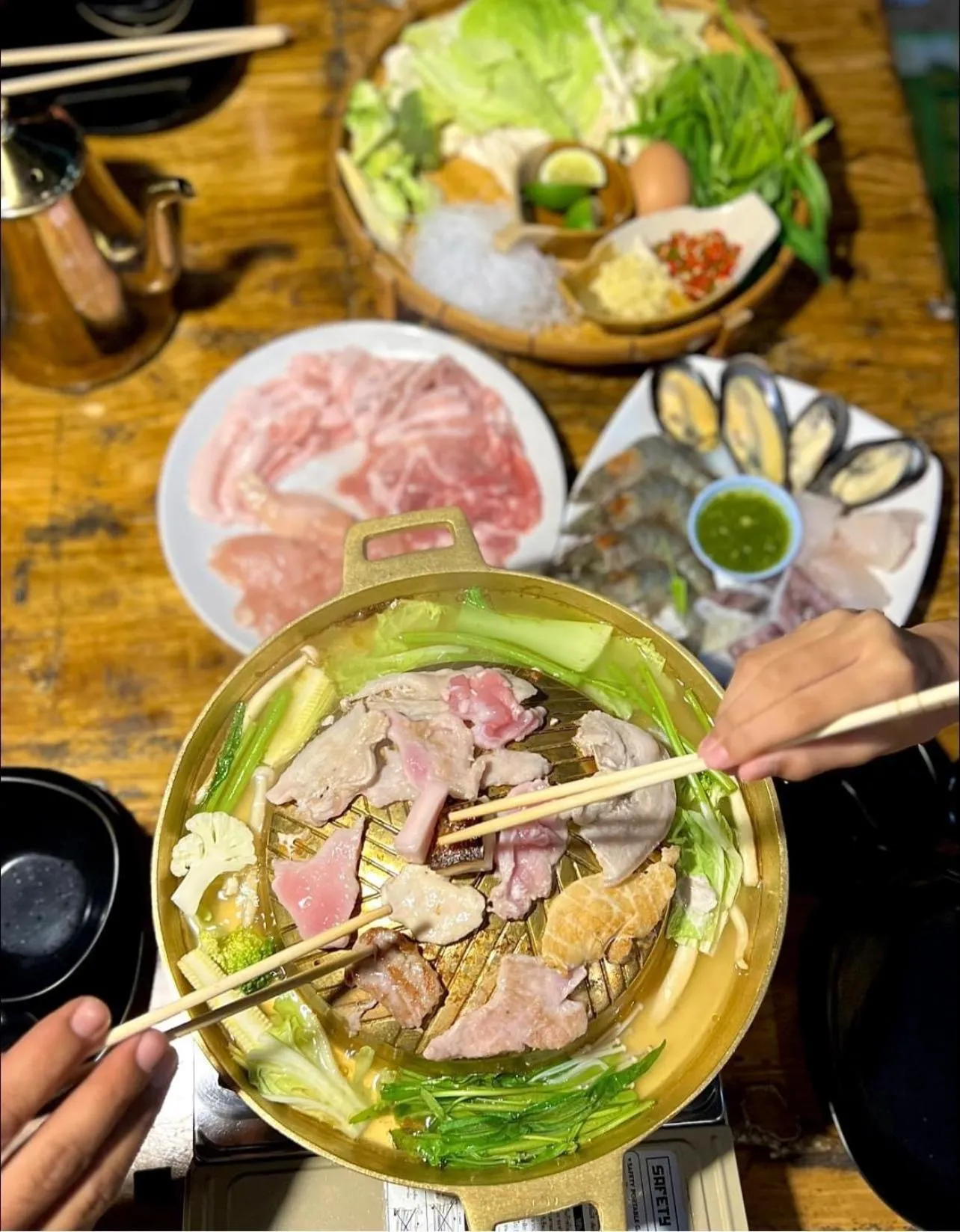 Dinner in Rainbow Bungalow Haadrin Koh Phangan