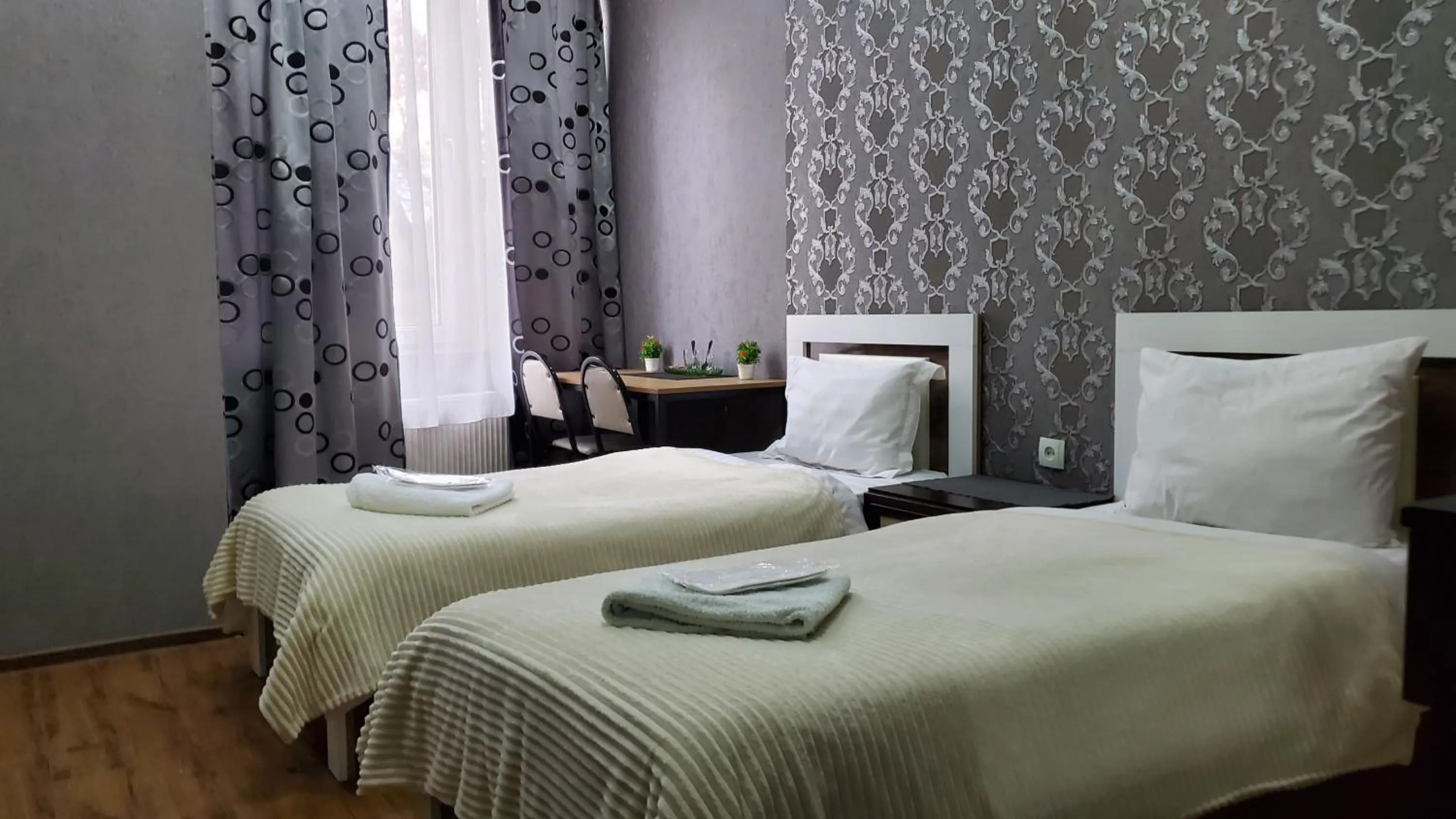 Bed in Hotel Antalia