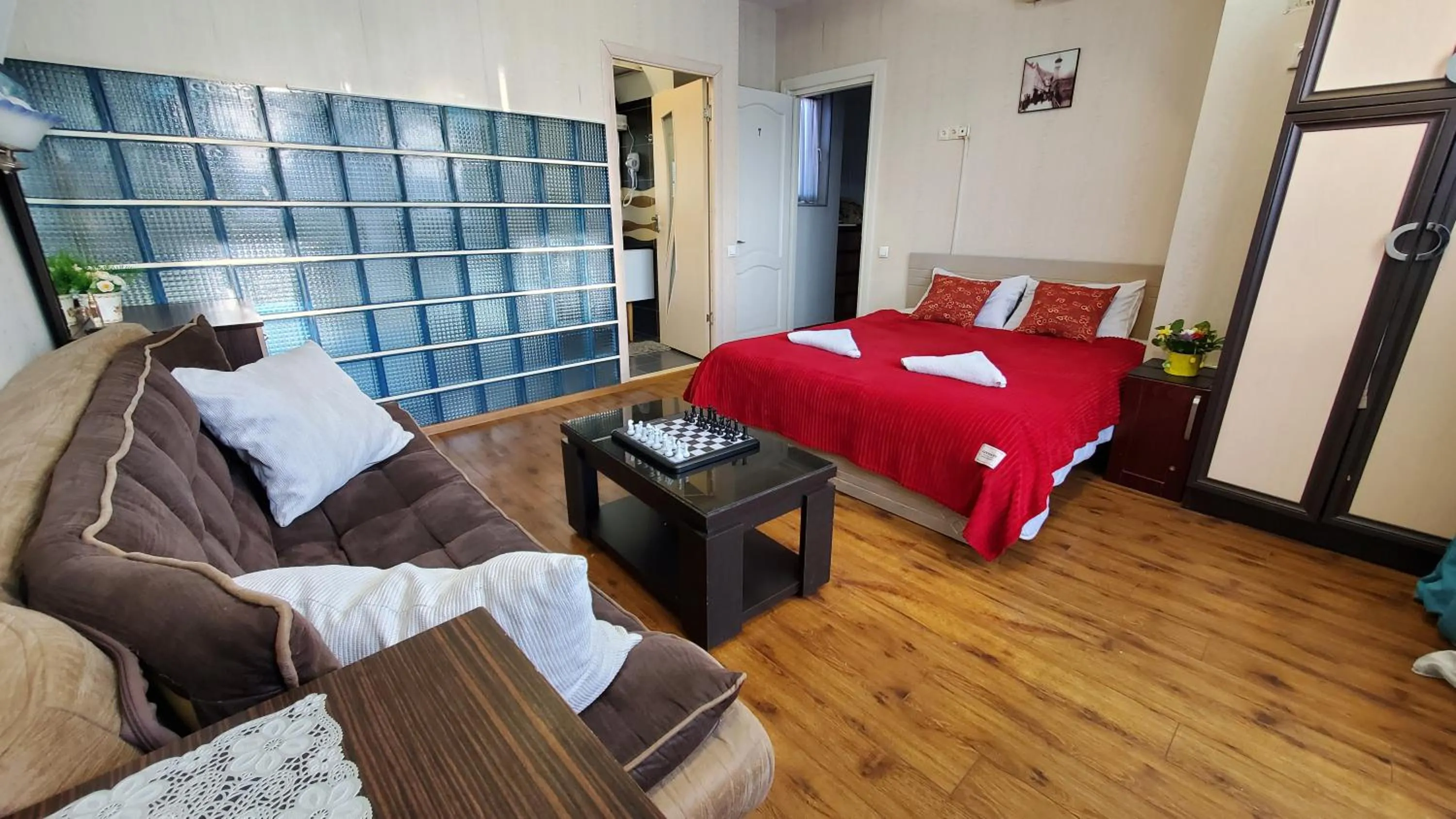 Bed in Hotel Antalia