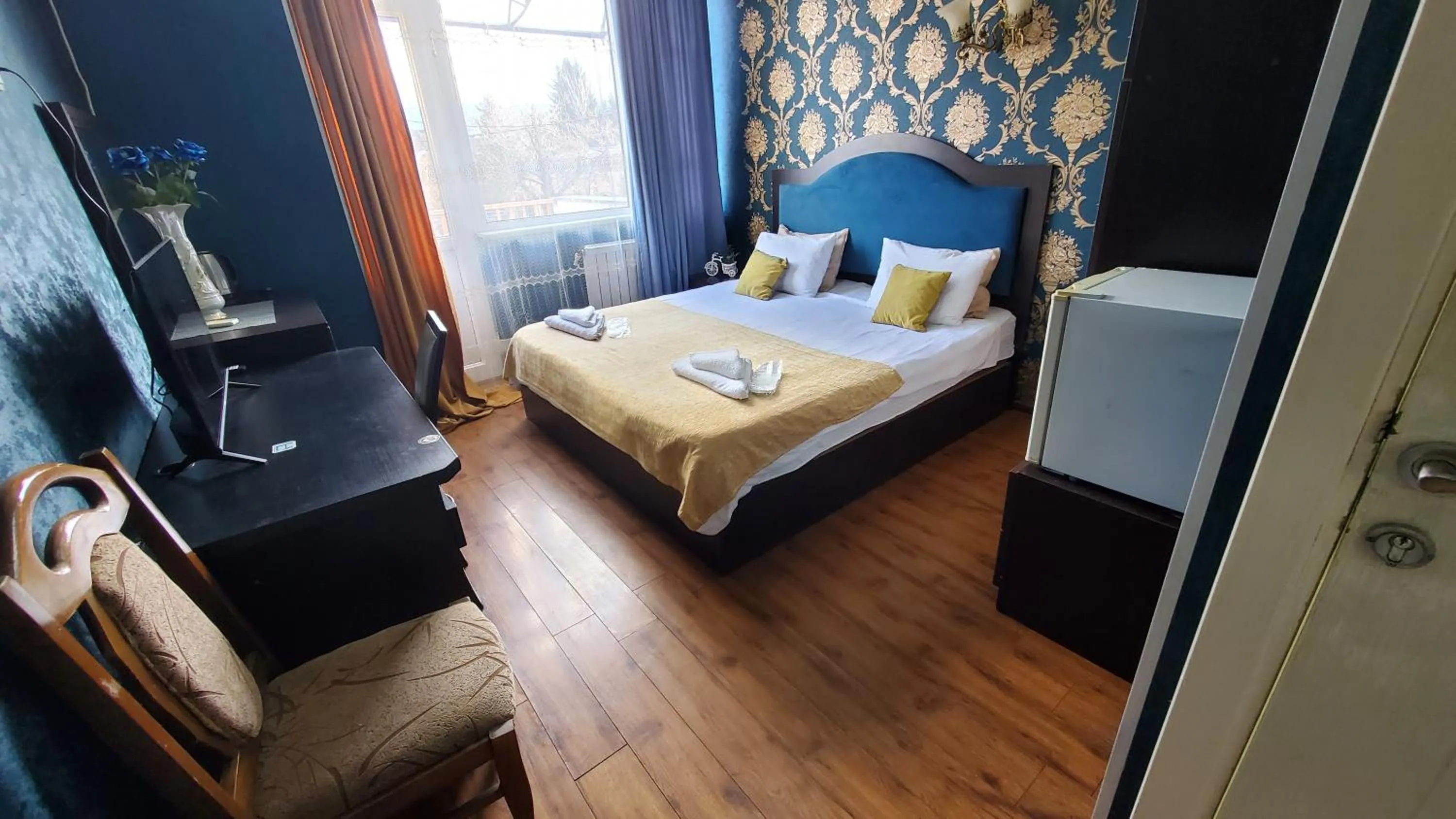 Bed in Hotel Antalia