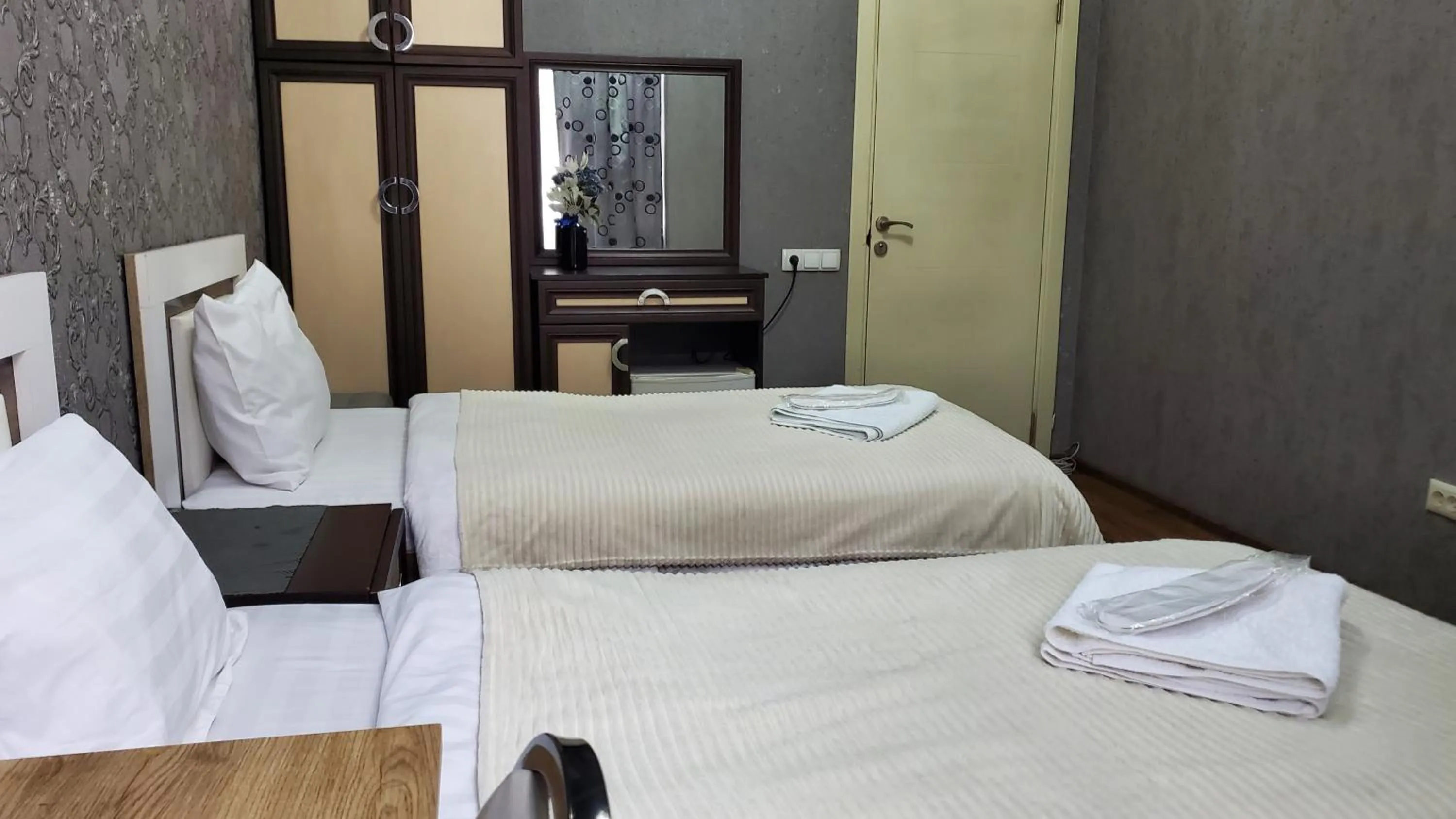 Bed in Hotel Antalia