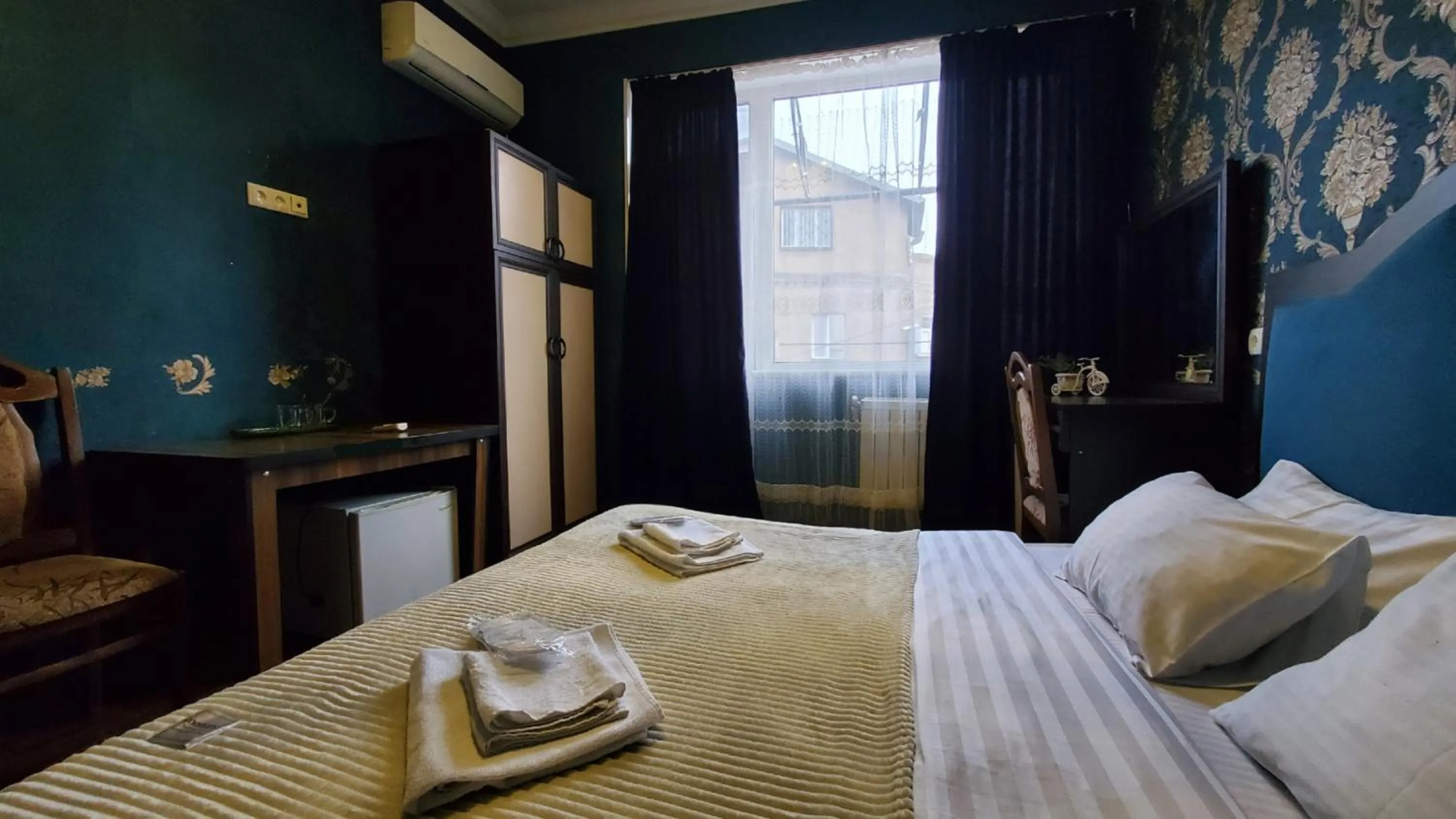 Bed in Hotel Antalia