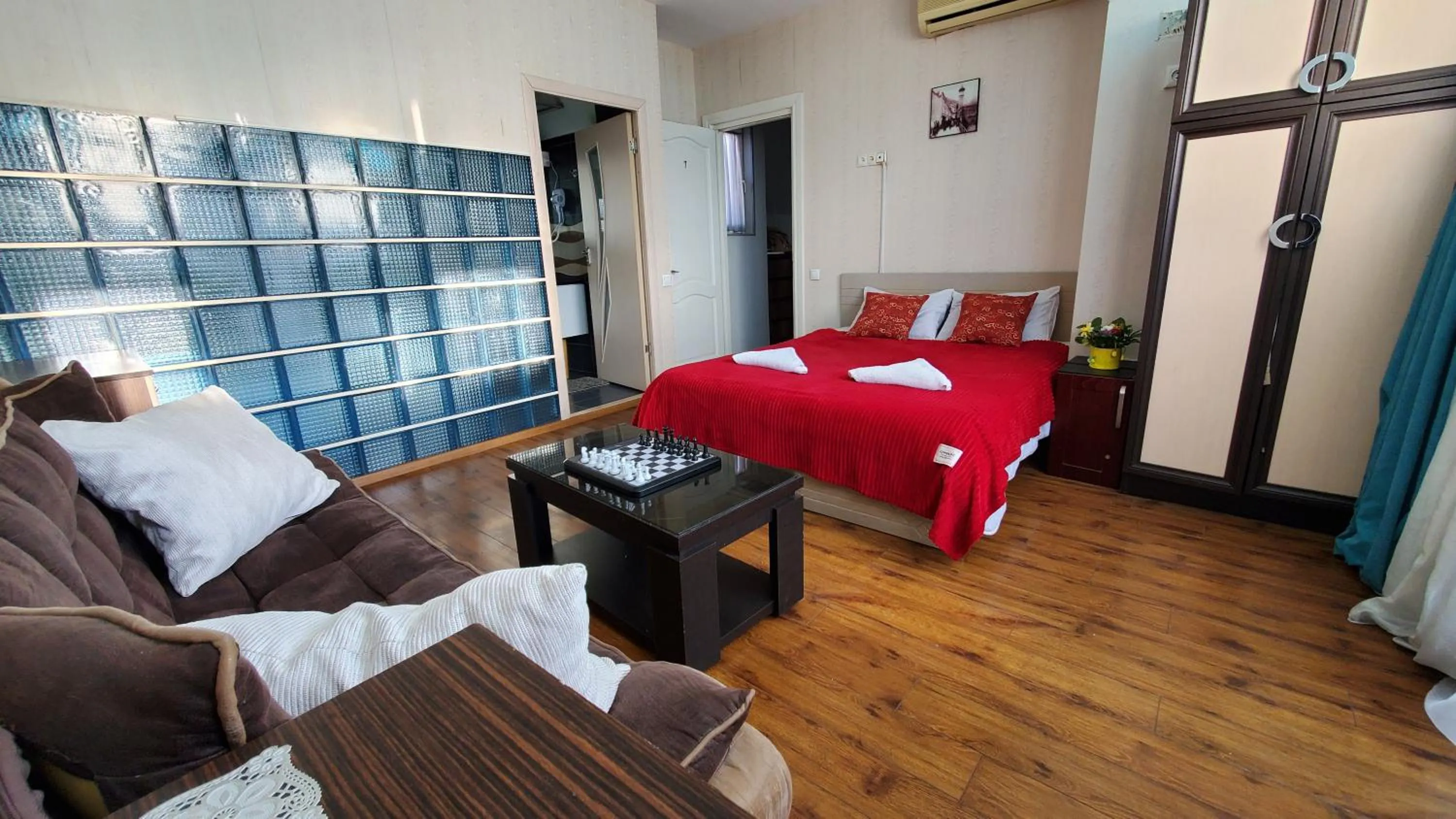 Bed in Hotel Antalia