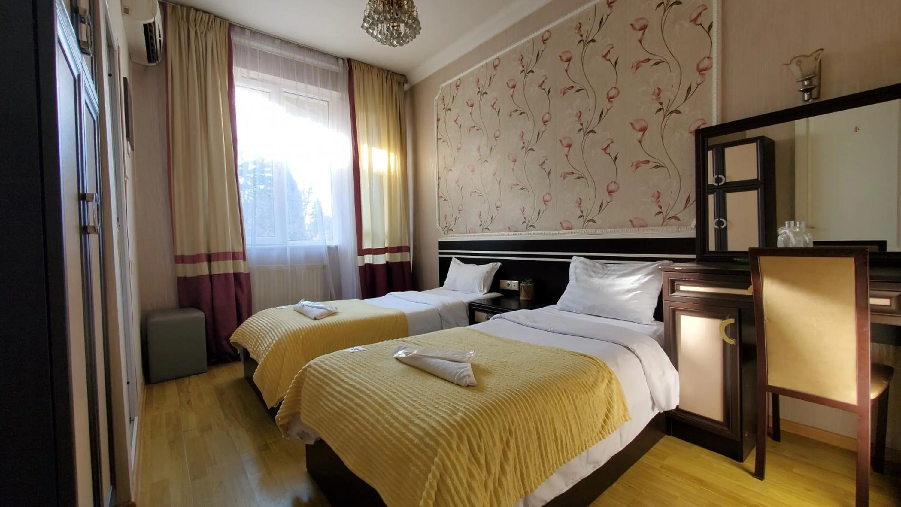 Bed in Hotel Antalia