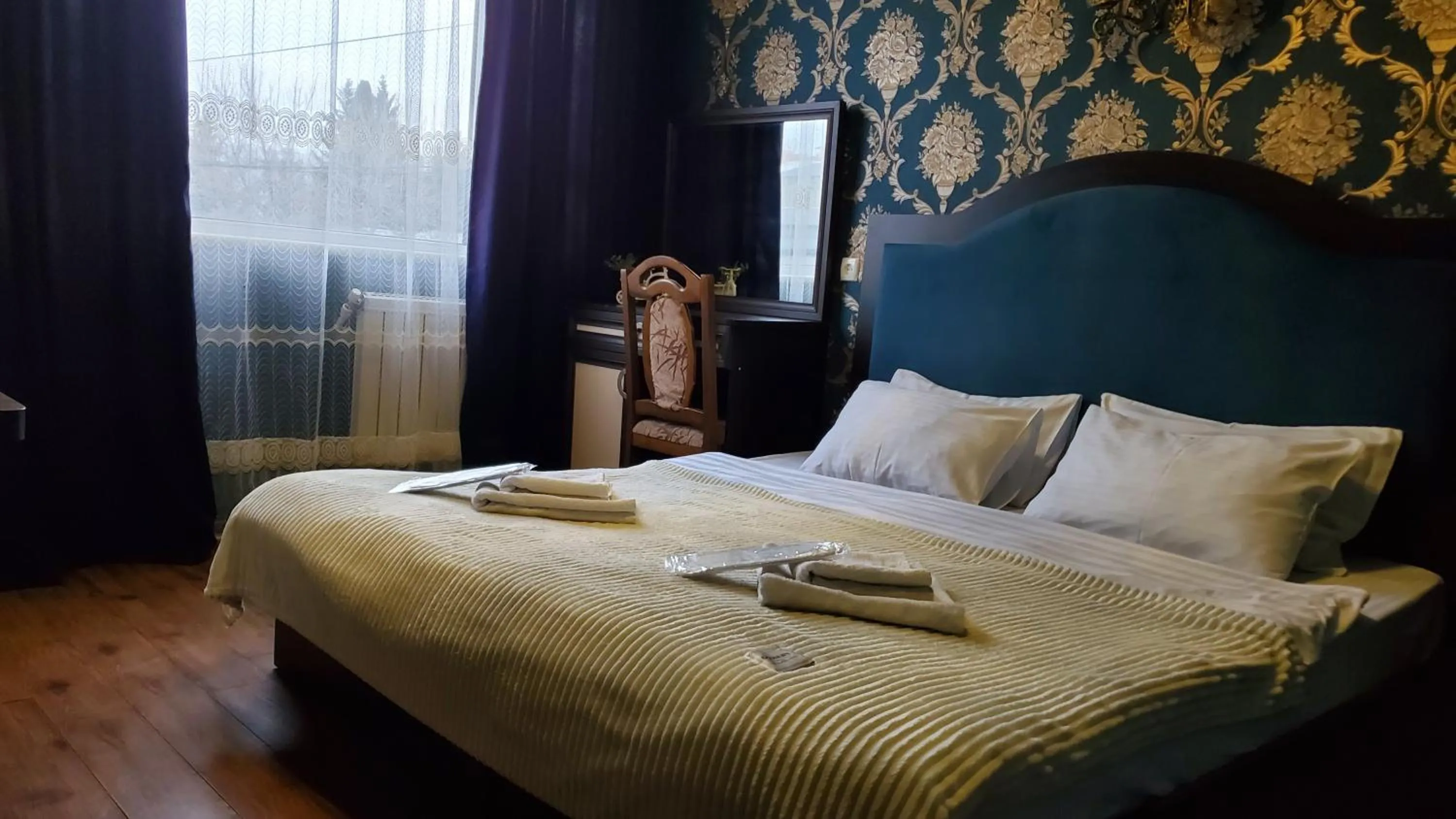 Bed in Hotel Antalia