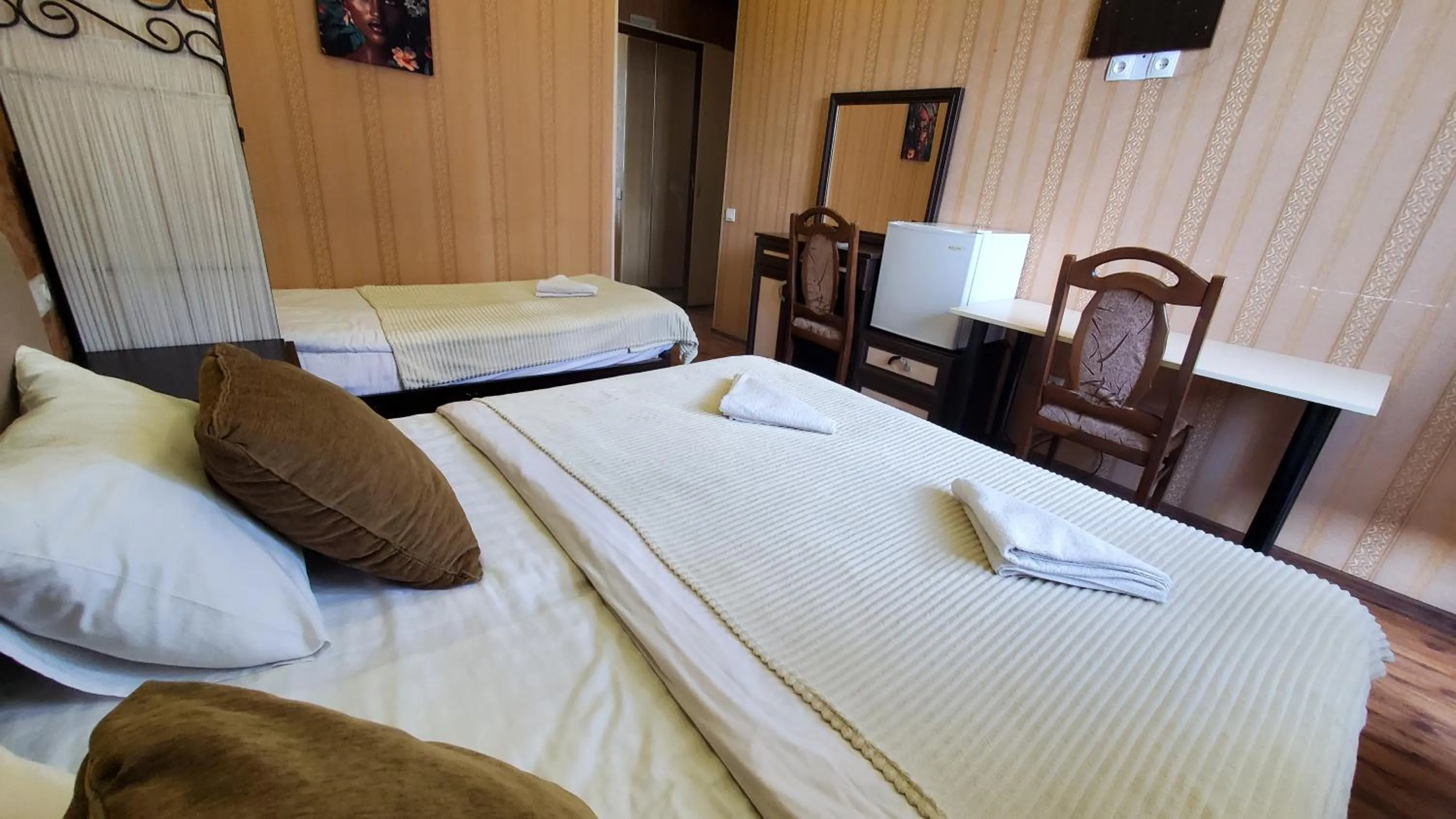 Bed in Hotel Antalia