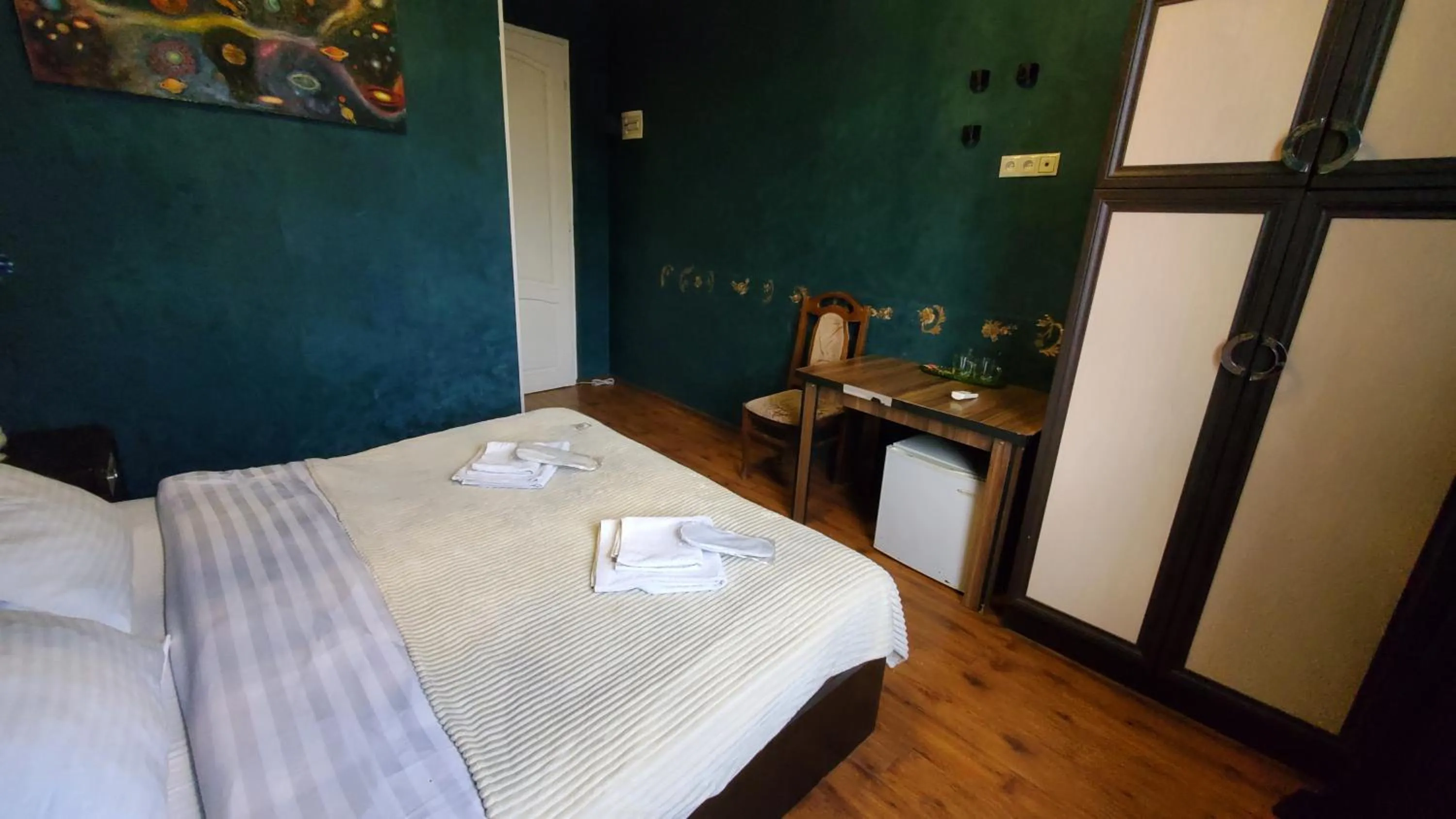 Bed in Hotel Antalia