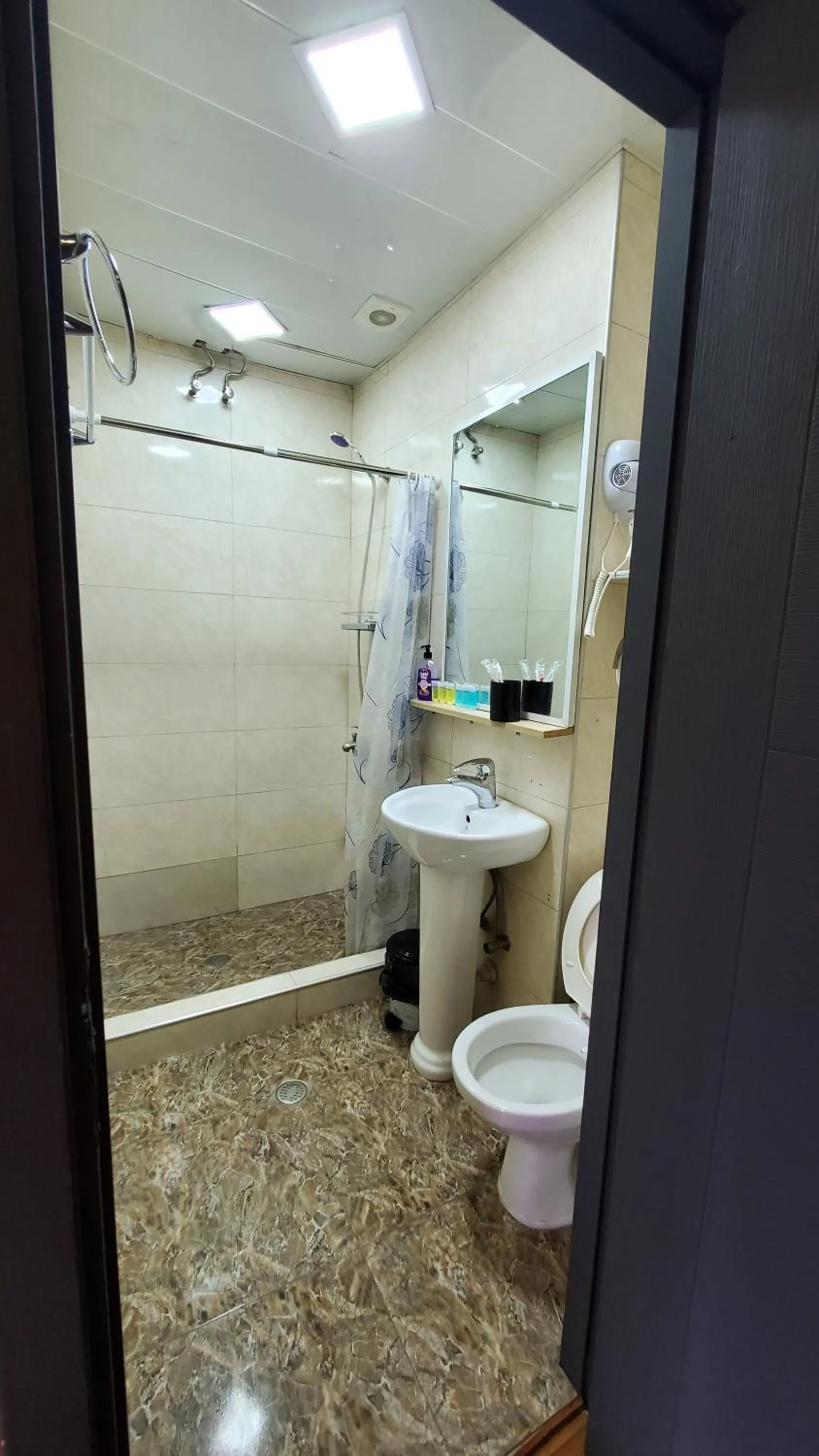 Shower in Hotel Antalia