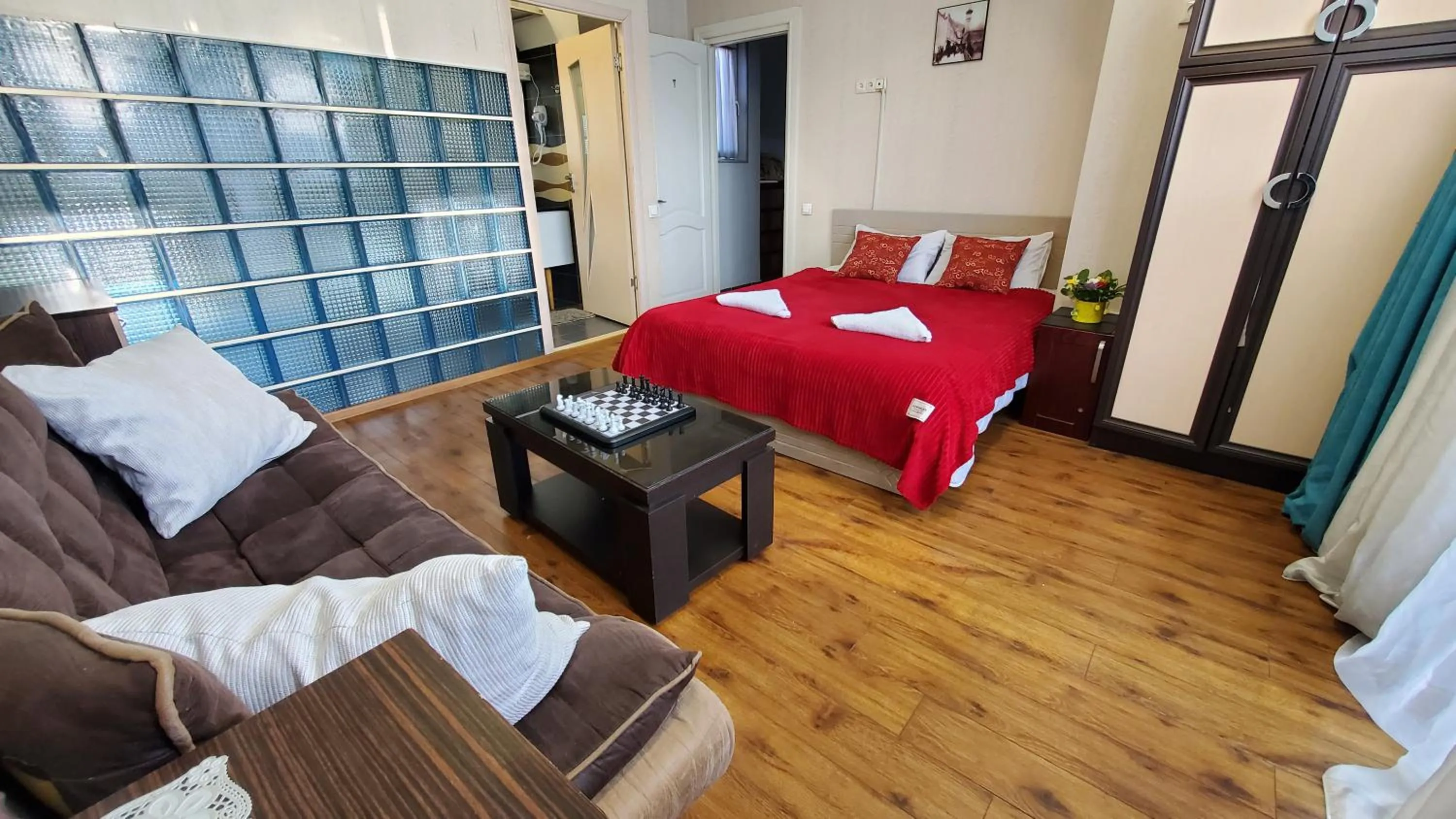 Bed in Hotel Antalia