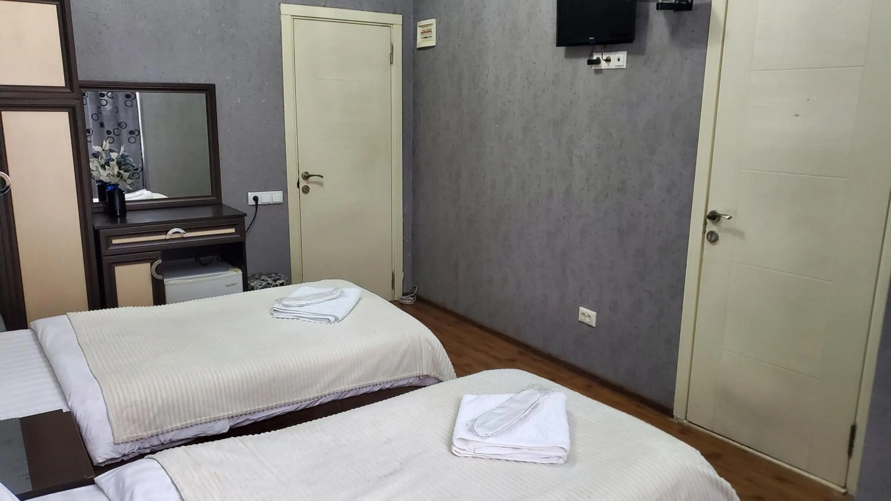 Bed in Hotel Antalia