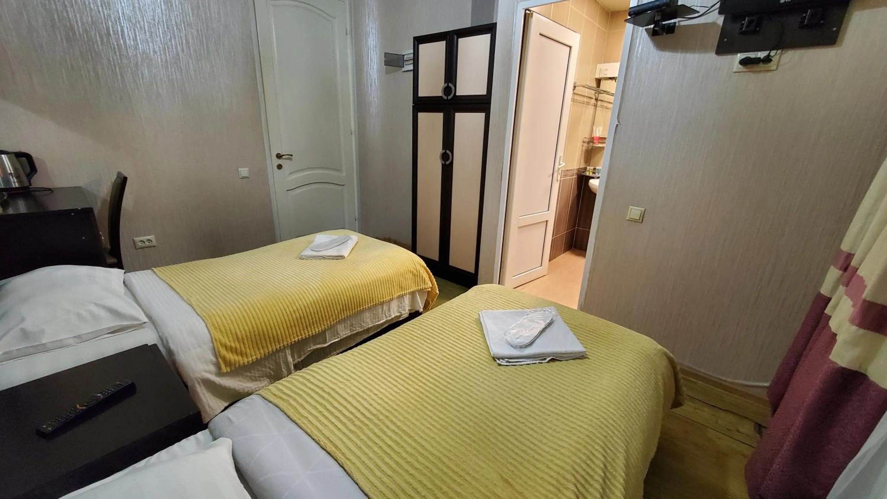 Bed in Hotel Antalia