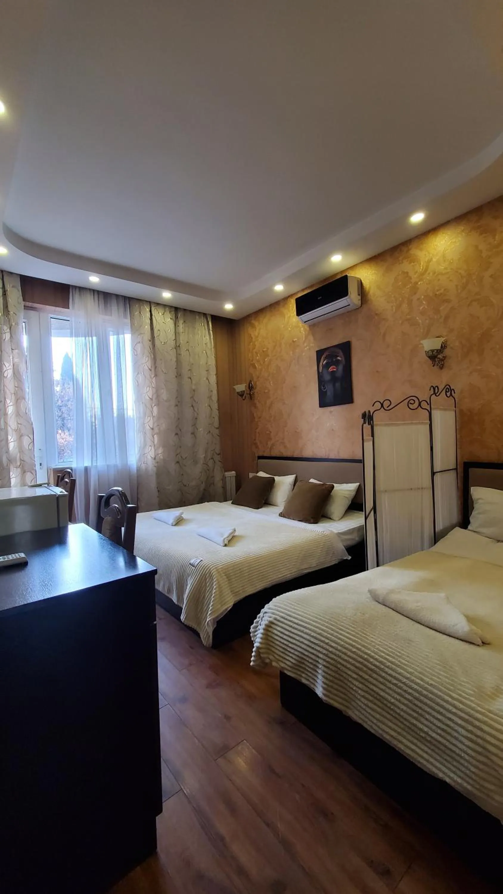 Bed in Hotel Antalia