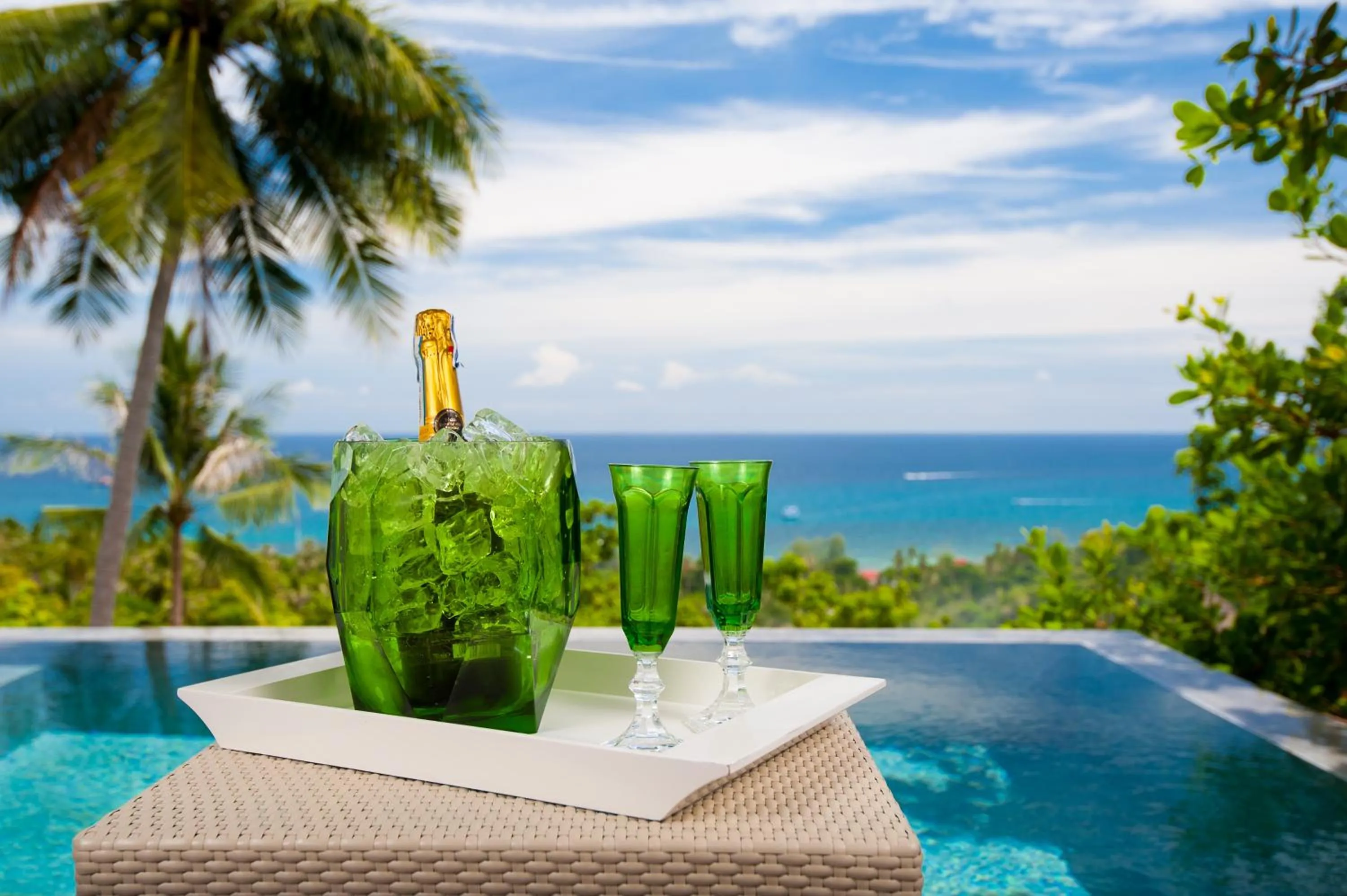 Swimming pool in Overthemoon Luxury Pool Villas