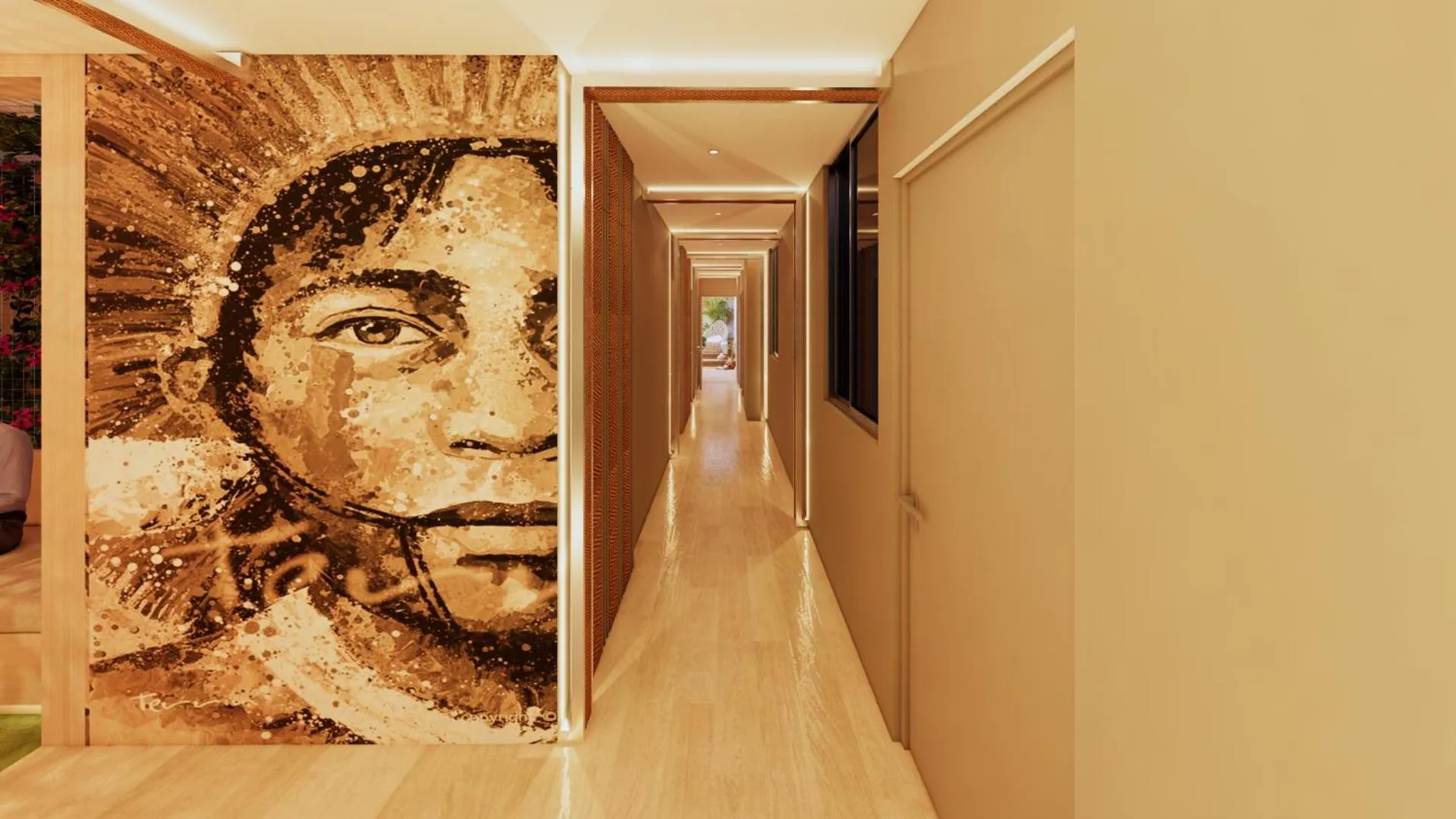 Decorative detail in Hostal Tayrona Medellin Manila