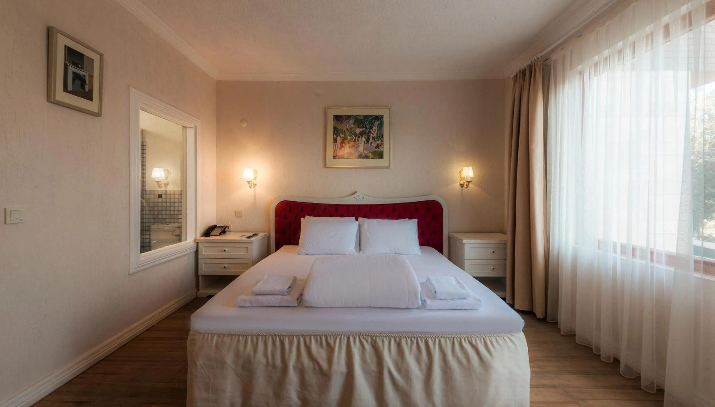 Deluxe Double Room with Garden View in Aeneas Hotel