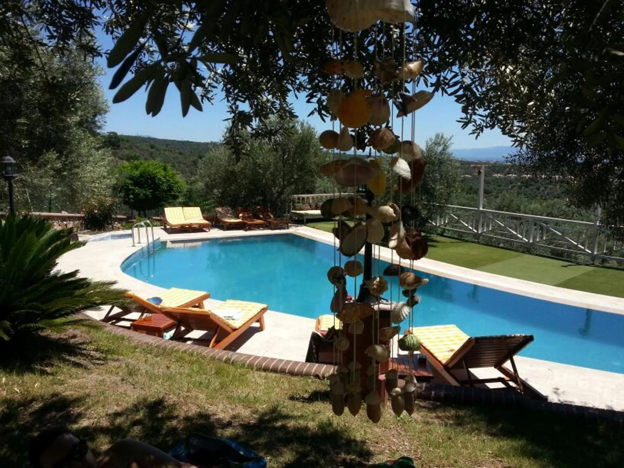Swimming pool in Aeneas Hotel