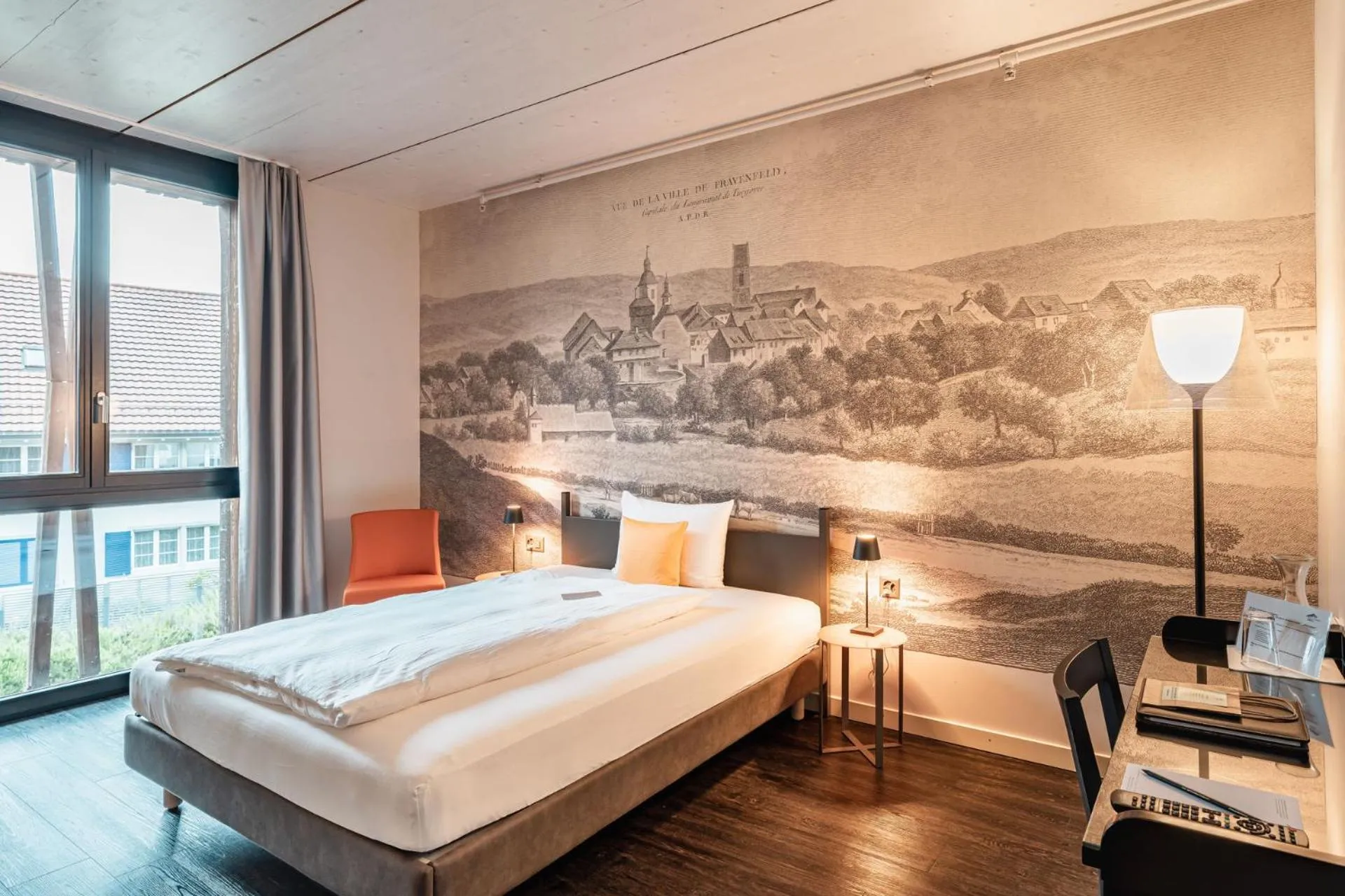 Bed in Hotel Greuterhof Islikon