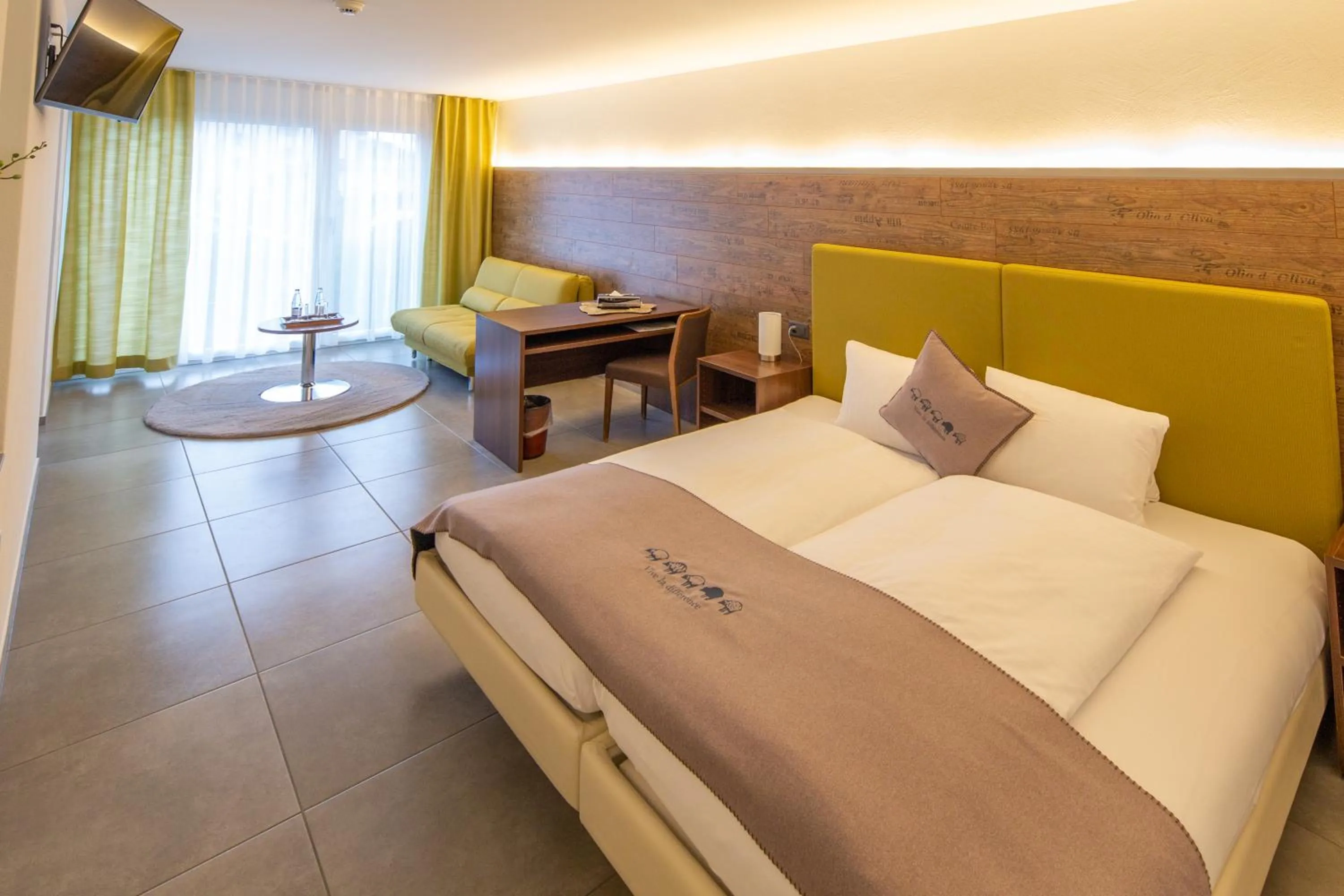 Bed in Hotel Schäfli Siebnen