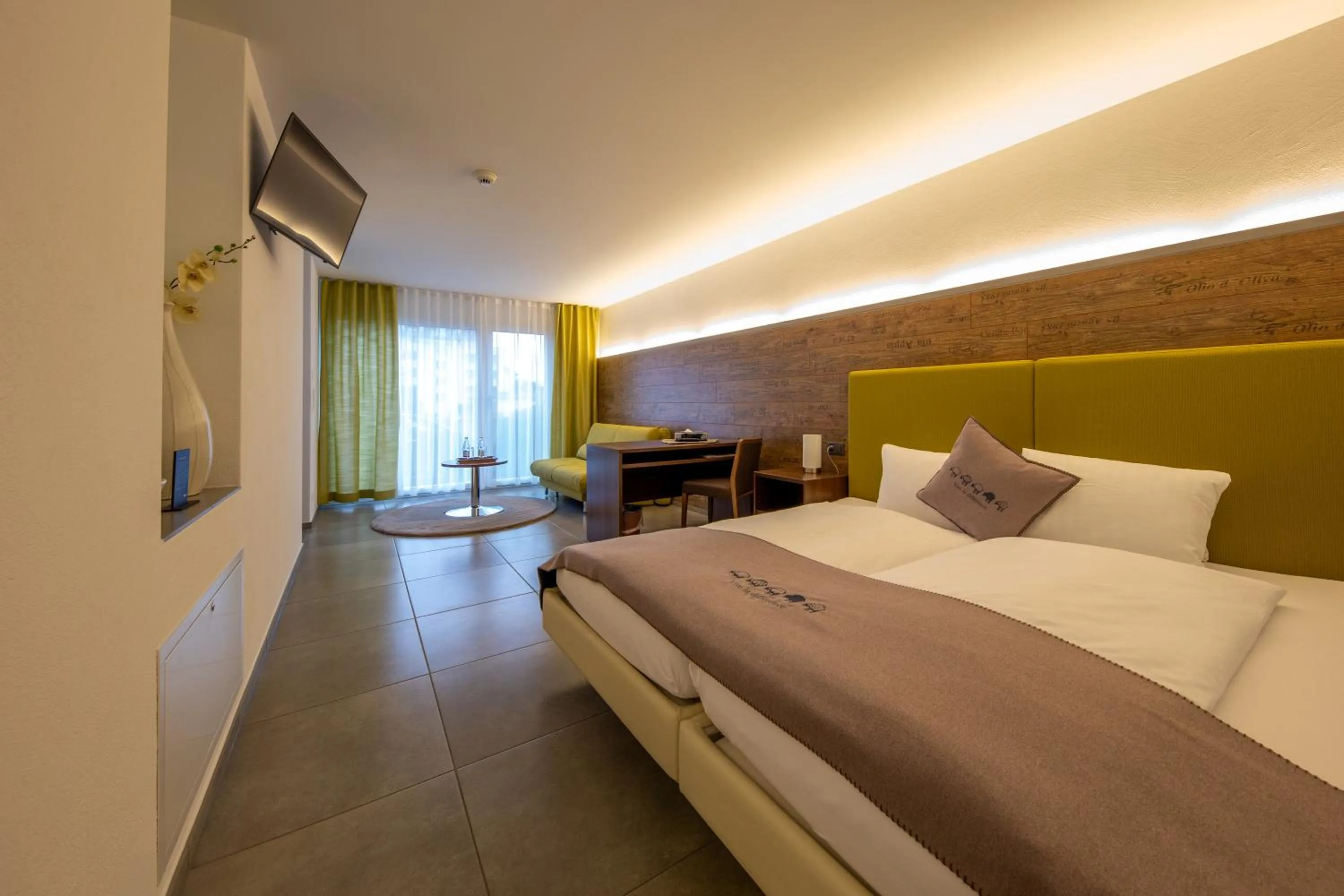 Bed in Hotel Schäfli Siebnen