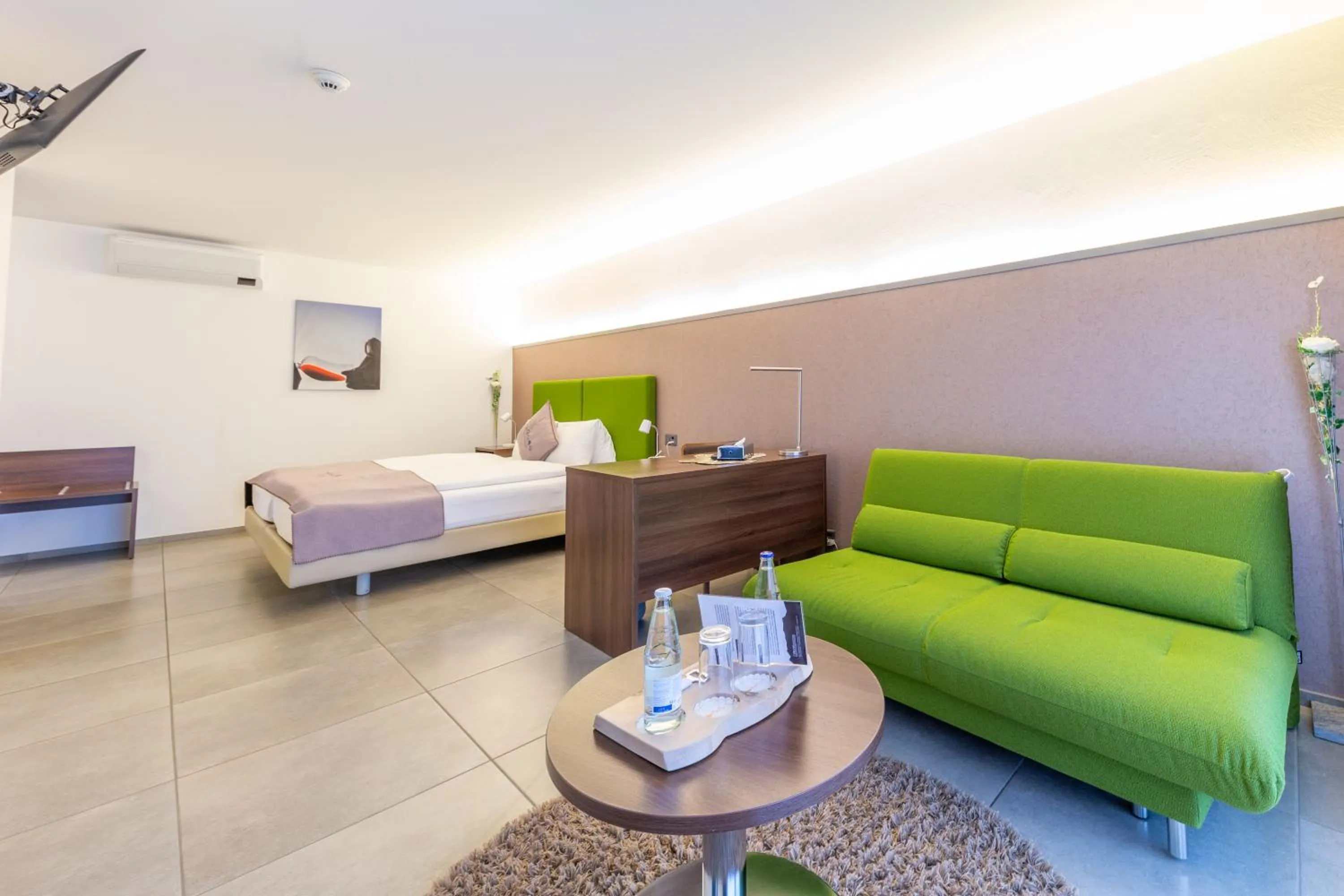 Bed in Hotel Schäfli Siebnen