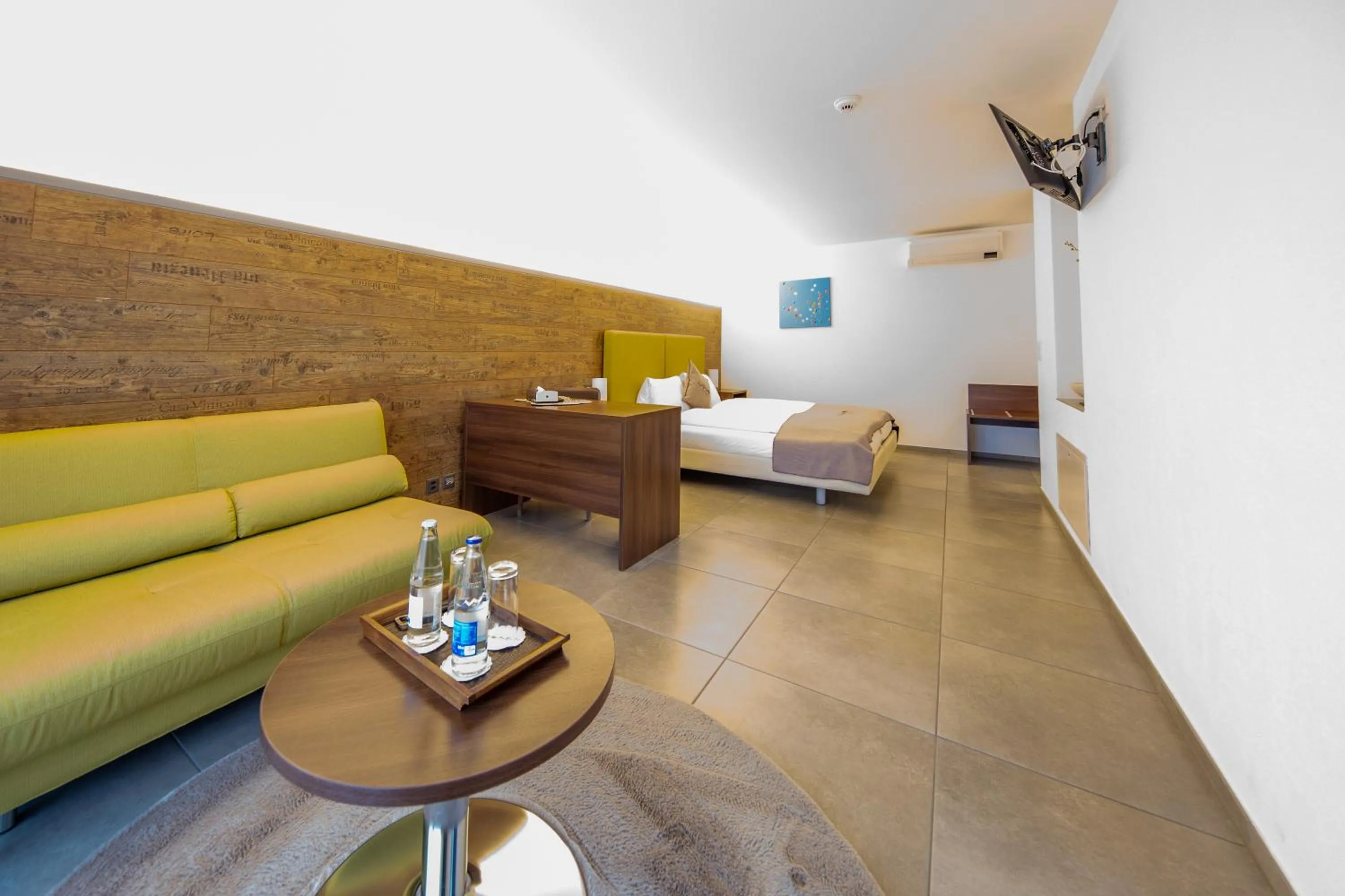 Bed in Hotel Schäfli Siebnen