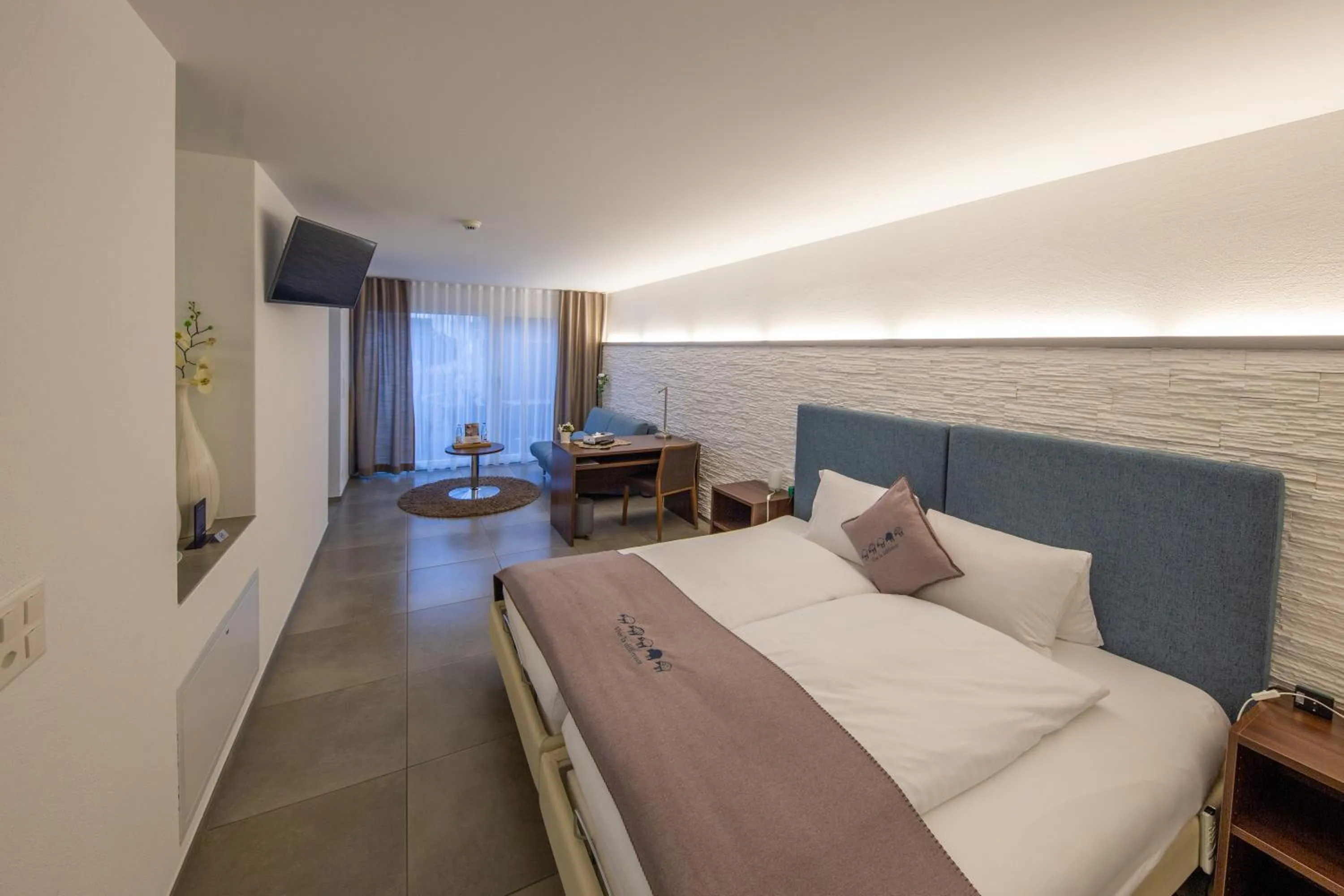 Bed in Hotel Schäfli Siebnen