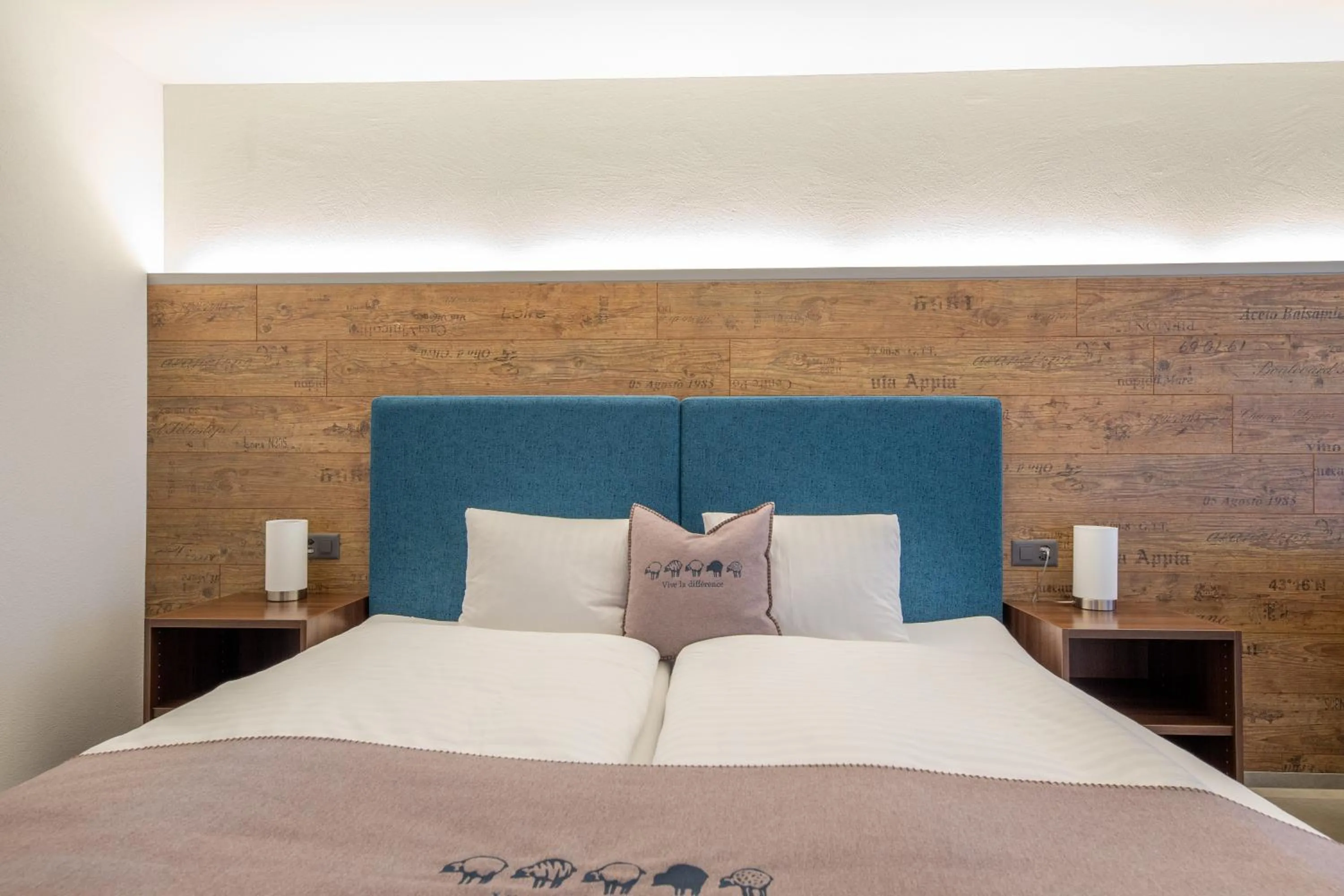 Bed in Hotel Schäfli Siebnen