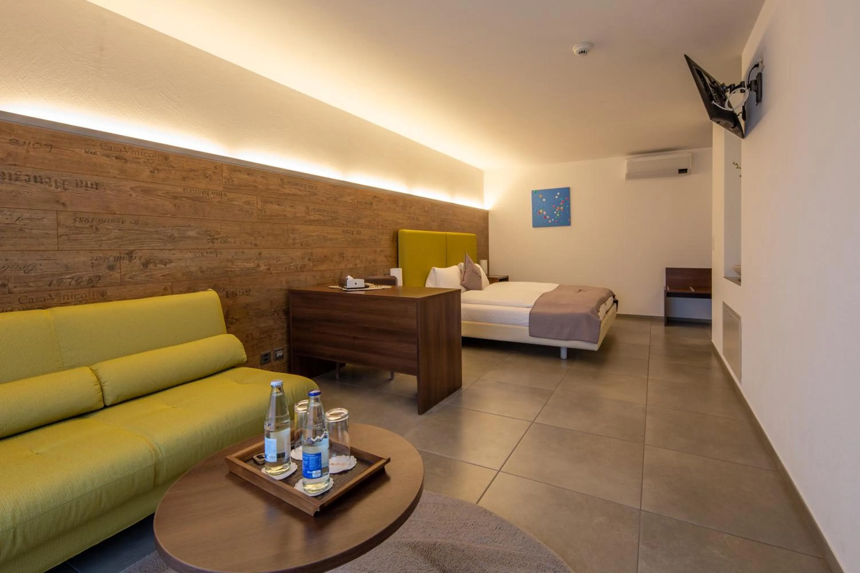 Bed in Hotel Schäfli Siebnen