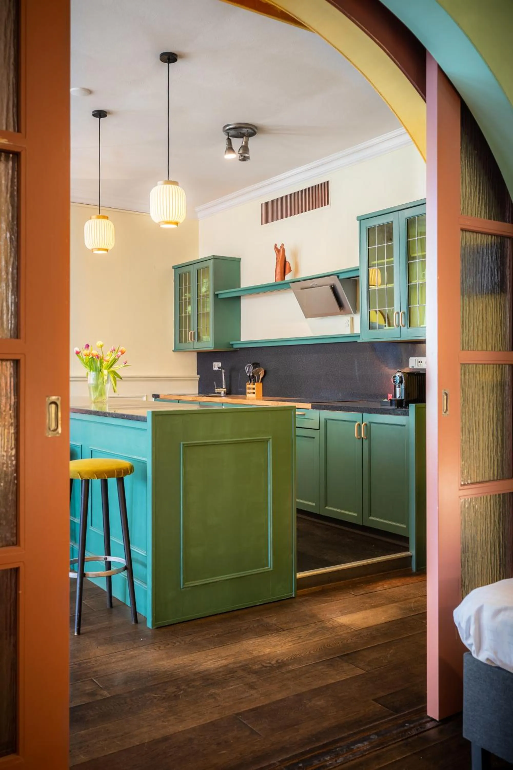 kitchen in Hotel Nieuw Antiek