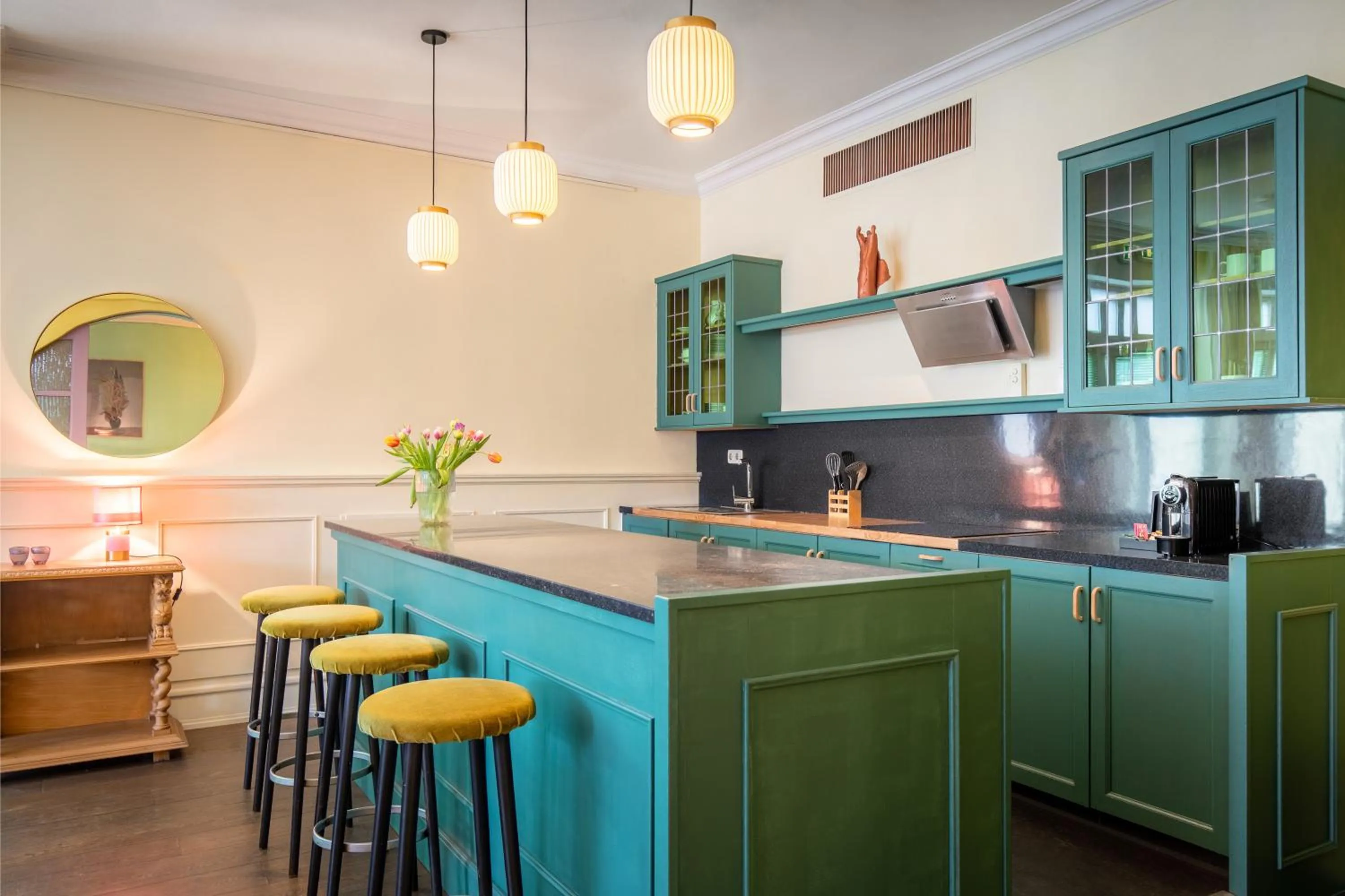 kitchen in Hotel Nieuw Antiek