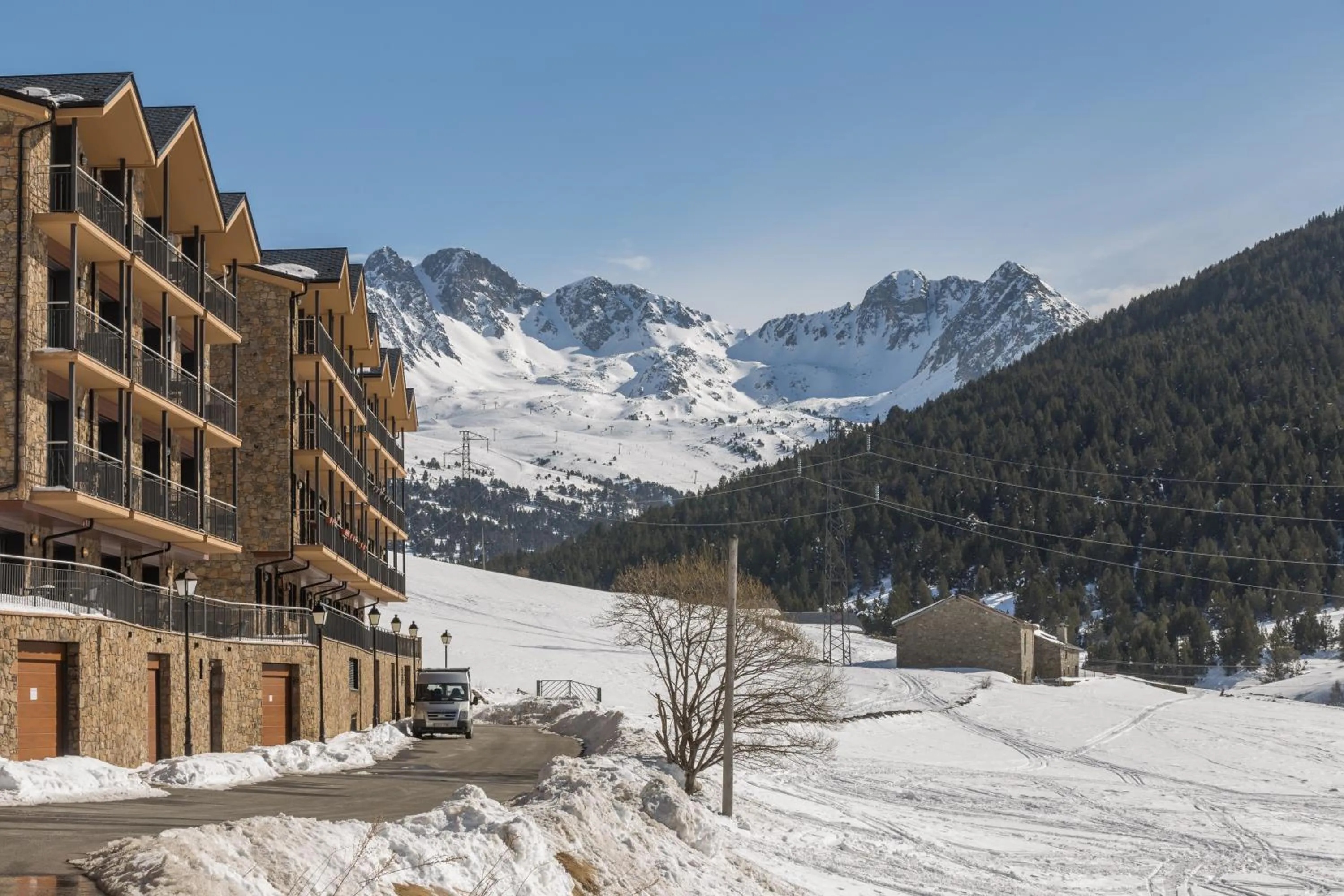 Property building in Pierre & Vacances Andorra Bordes d’Envalira