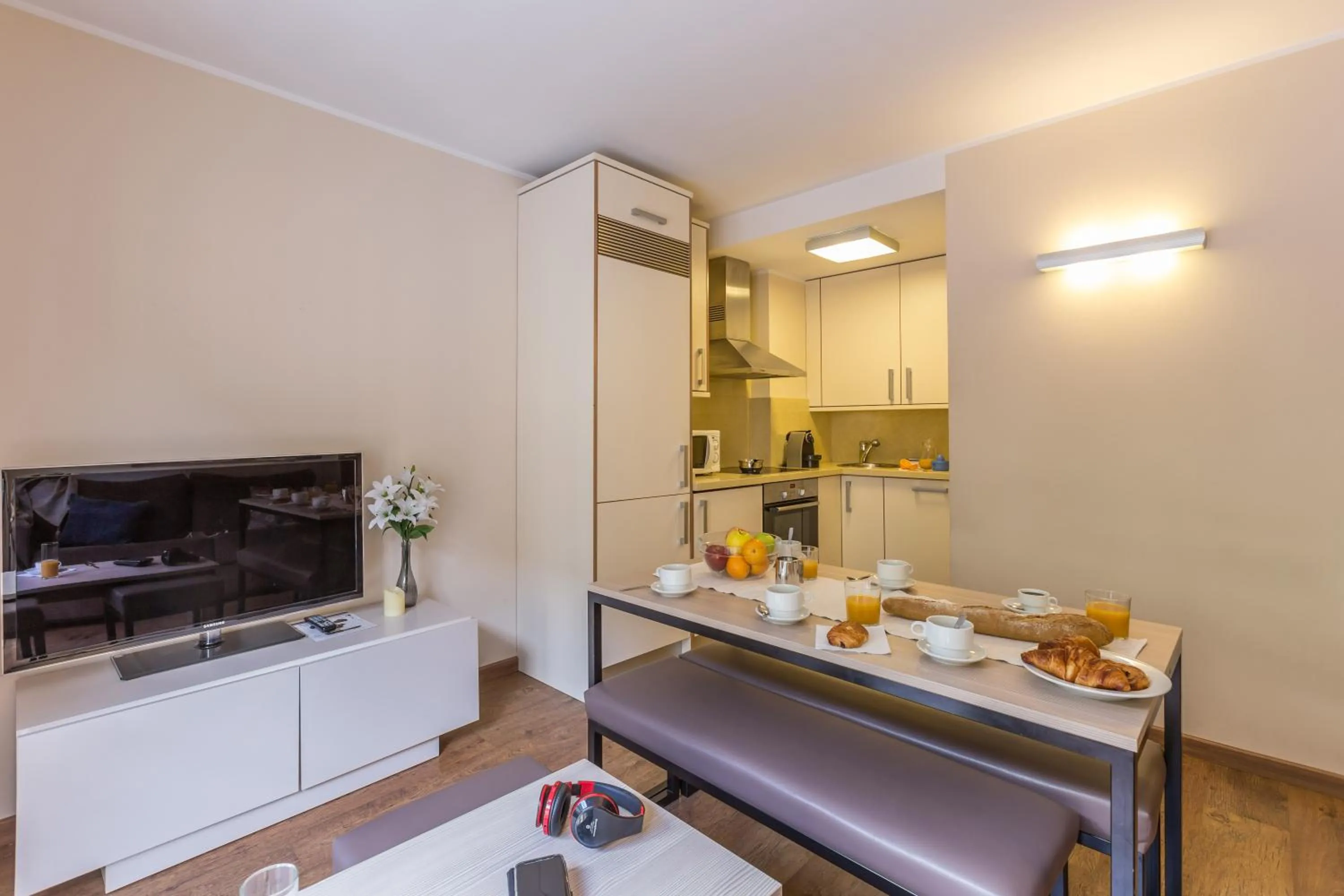 Dining area in Pierre & Vacances Andorra Bordes d’Envalira