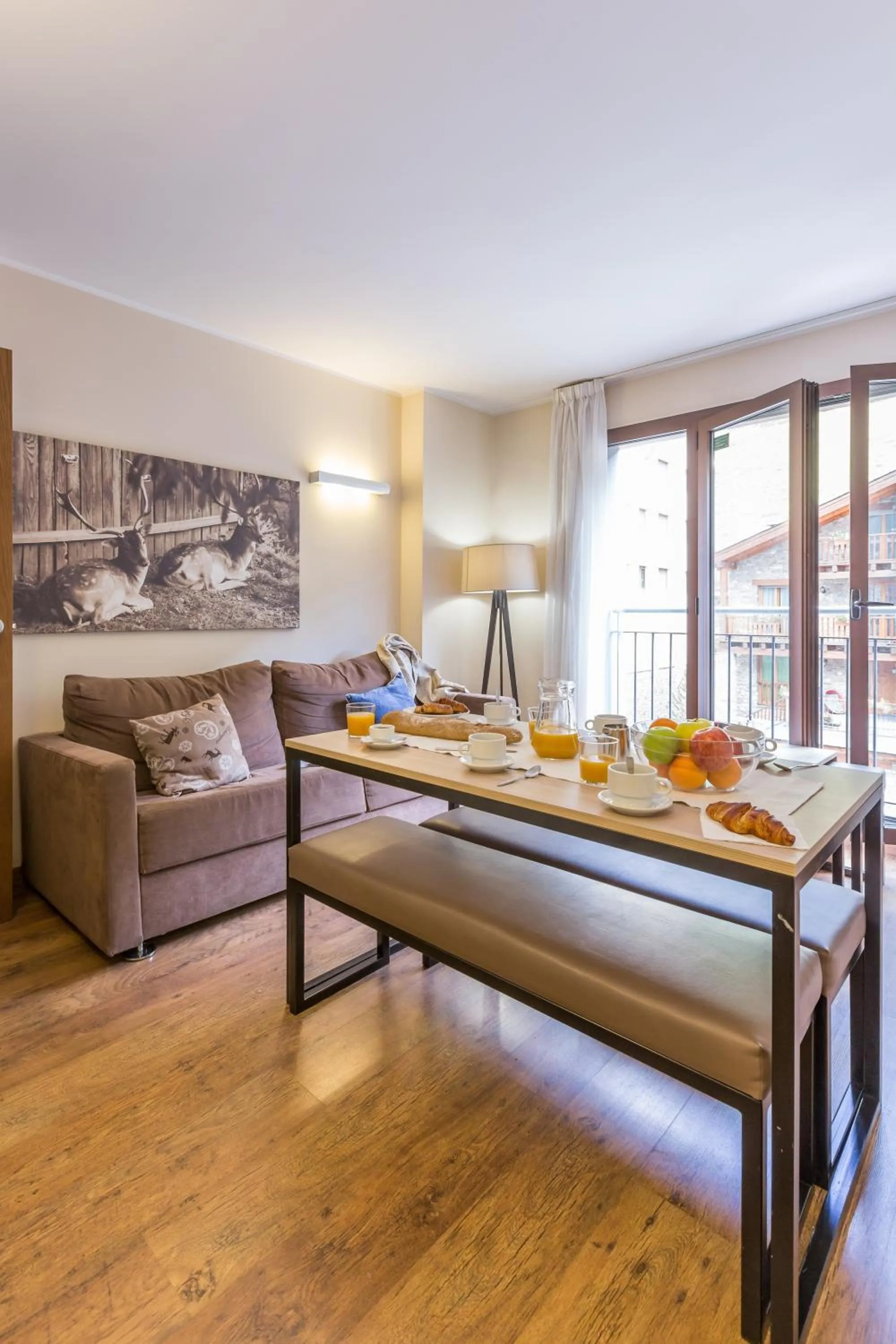 Bed in Pierre & Vacances Andorra Bordes d’Envalira