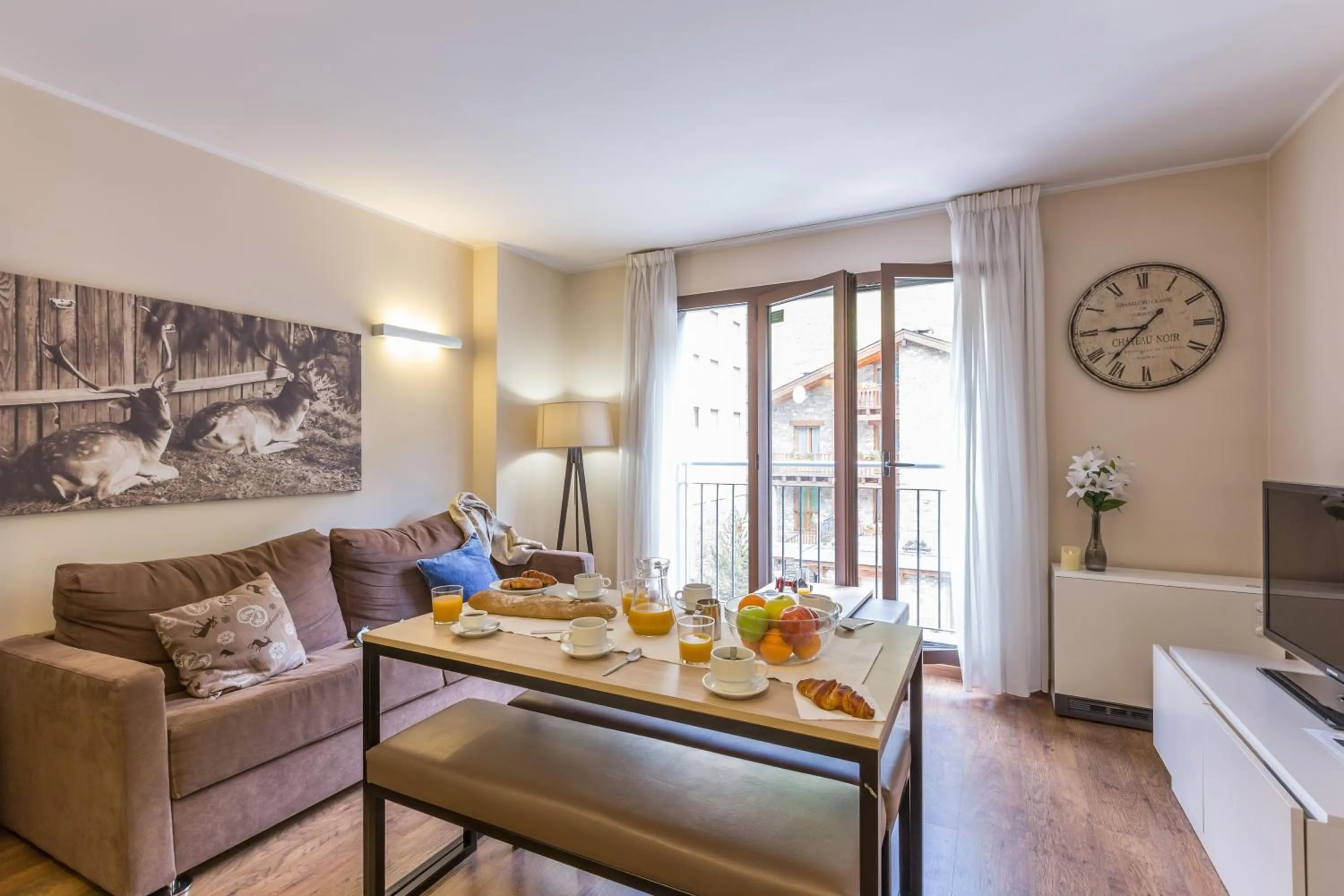 Living room in Pierre & Vacances Andorra Bordes d’Envalira