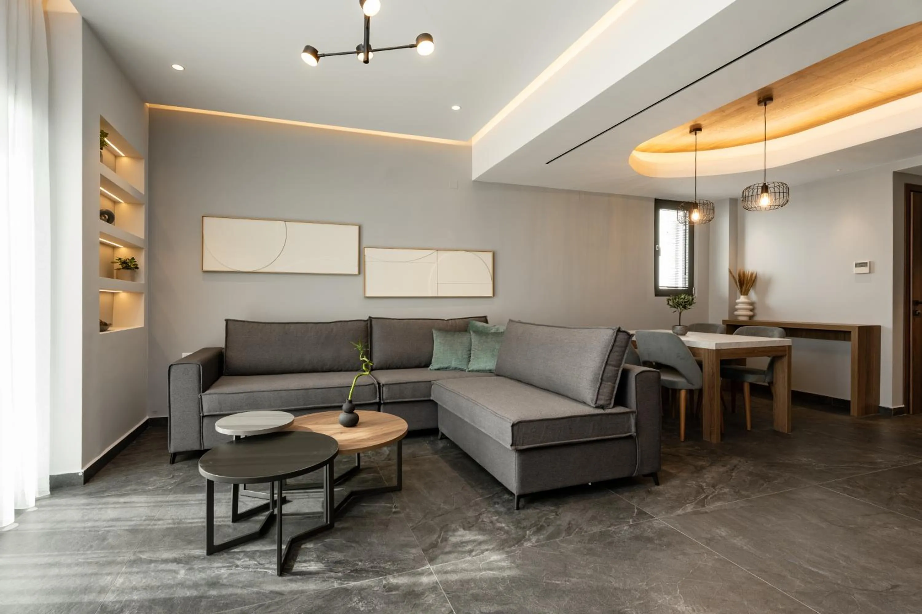 Living room in Omikron Luxury Residences by Semavί