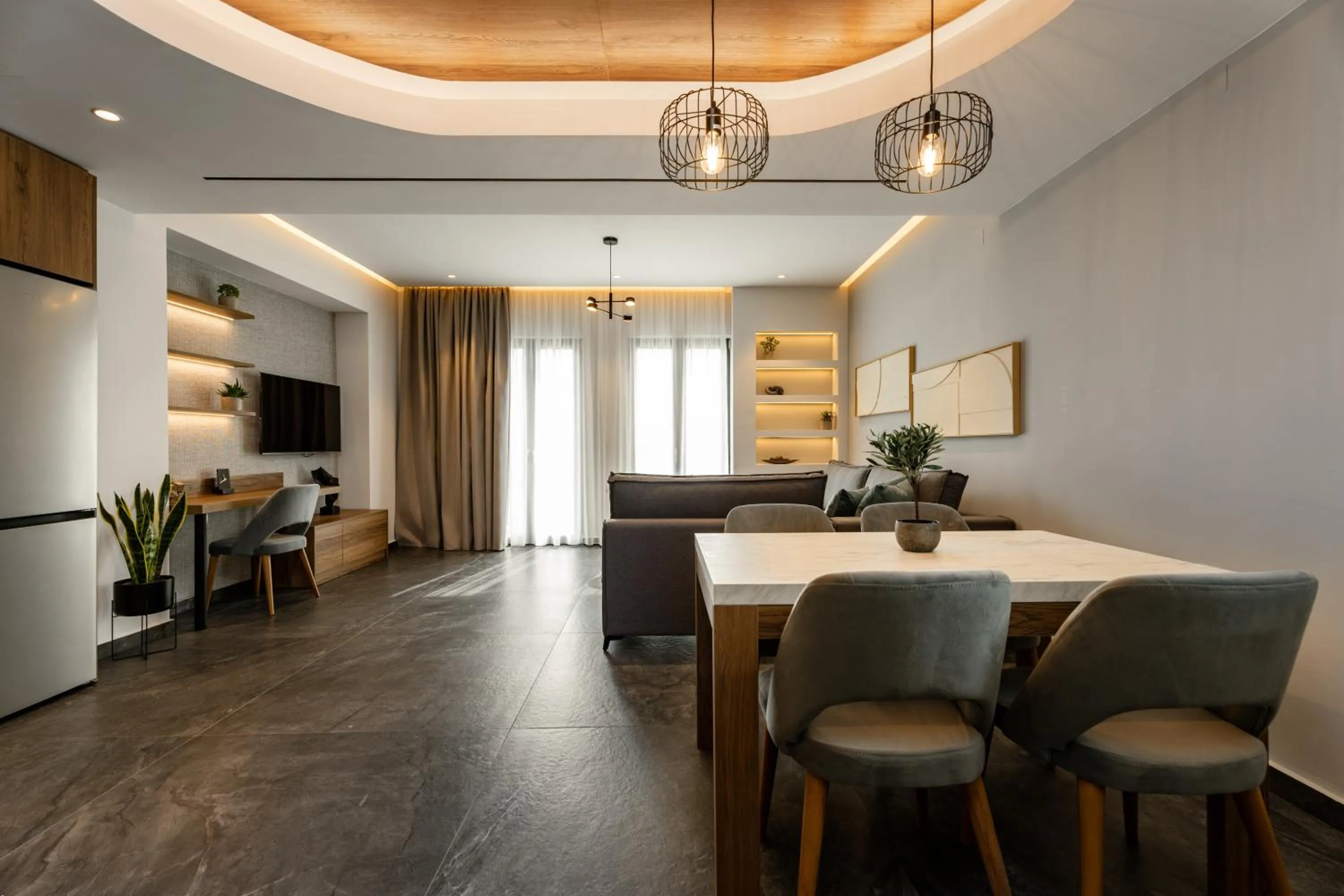 TV and multimedia in Omikron Luxury Residences by Semavί