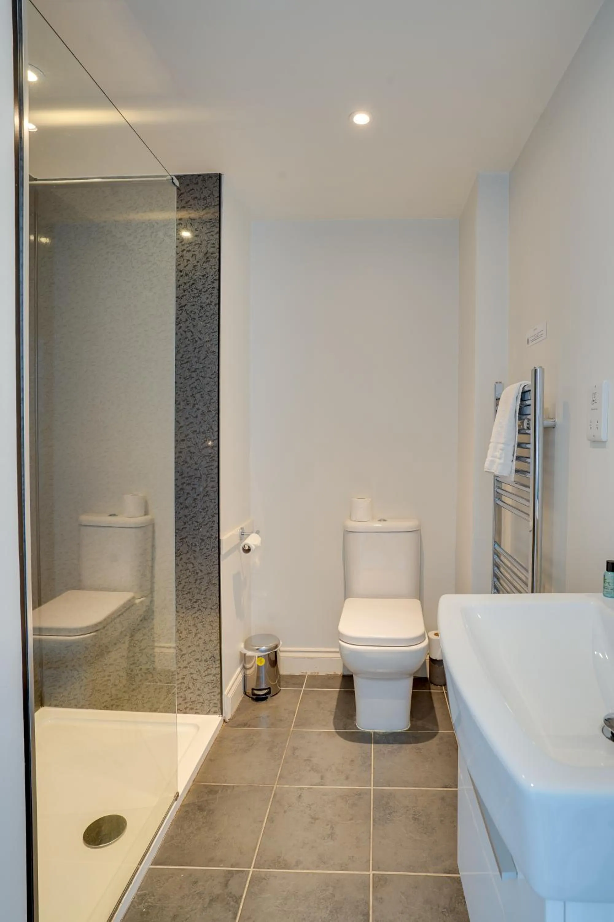 Toilet in The County Hotel - Self Check-In, Ultra Fast WI-FI, Free Parking, Central Location