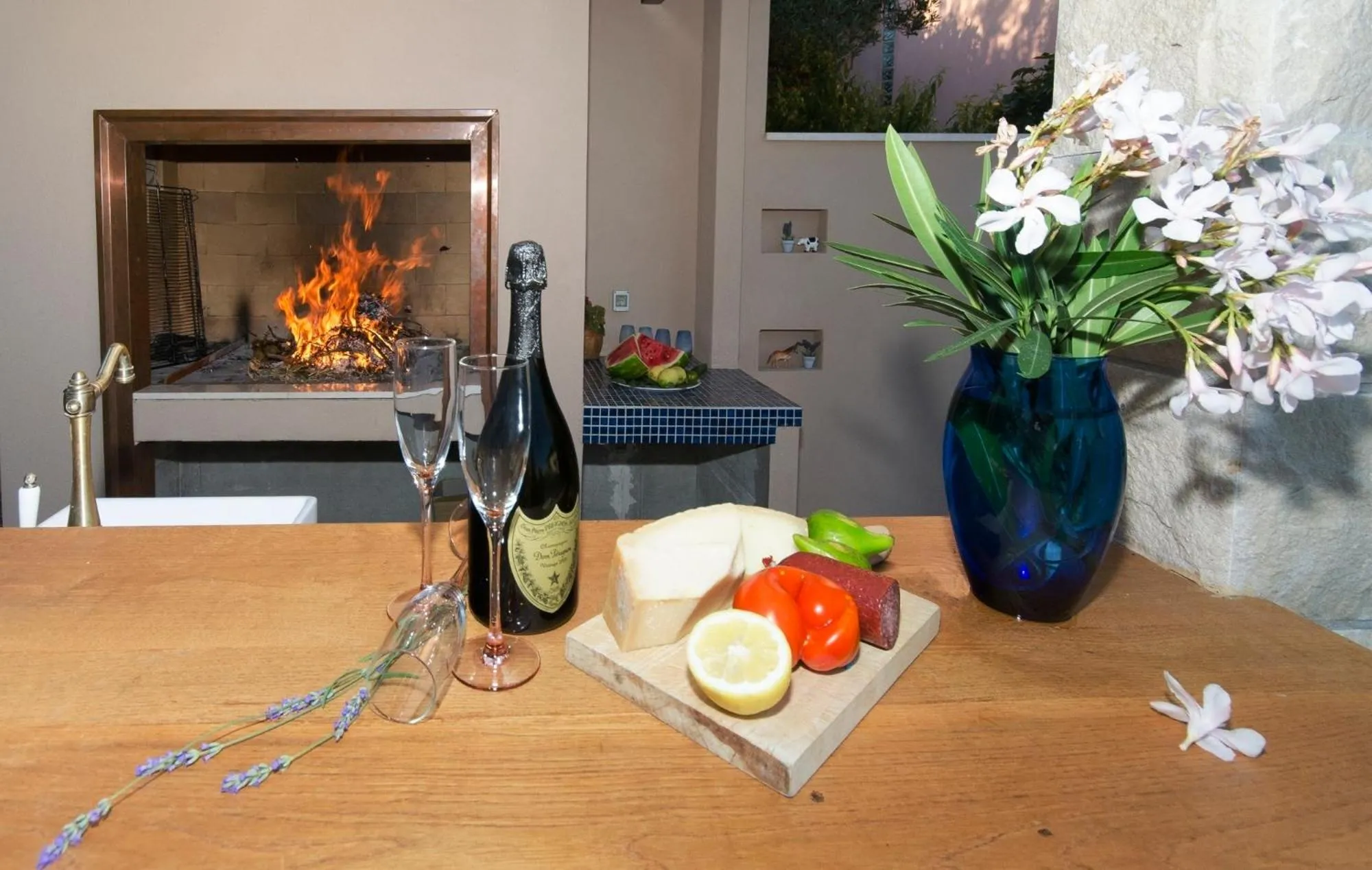 BBQ facilities in Villa Bougenvilia Tomas