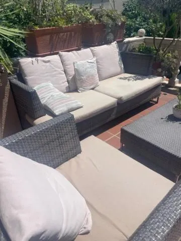 Seating area in Villa Bougenvilia Tomas