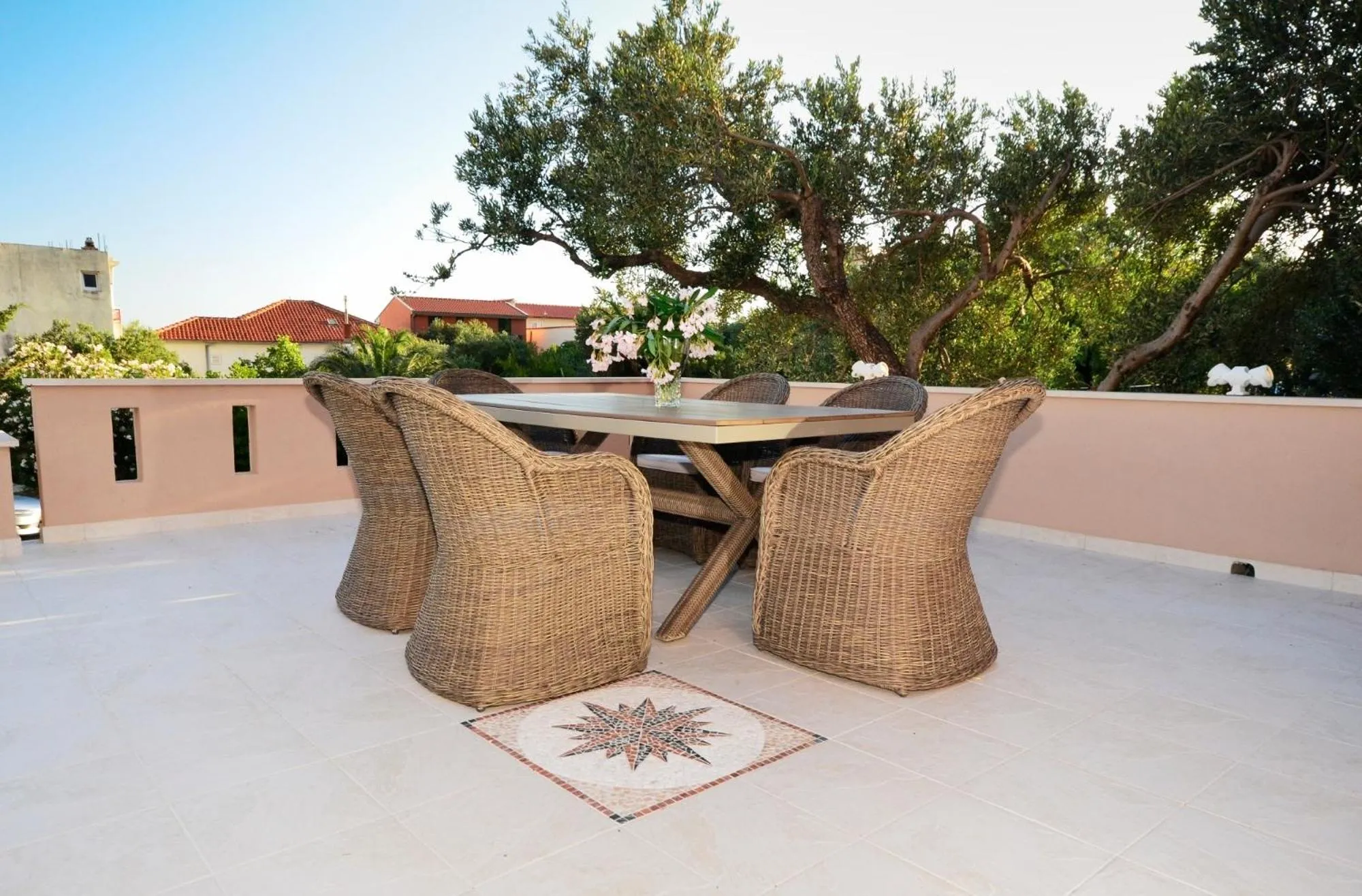 Balcony/Terrace in Villa Bougenvilia Tomas