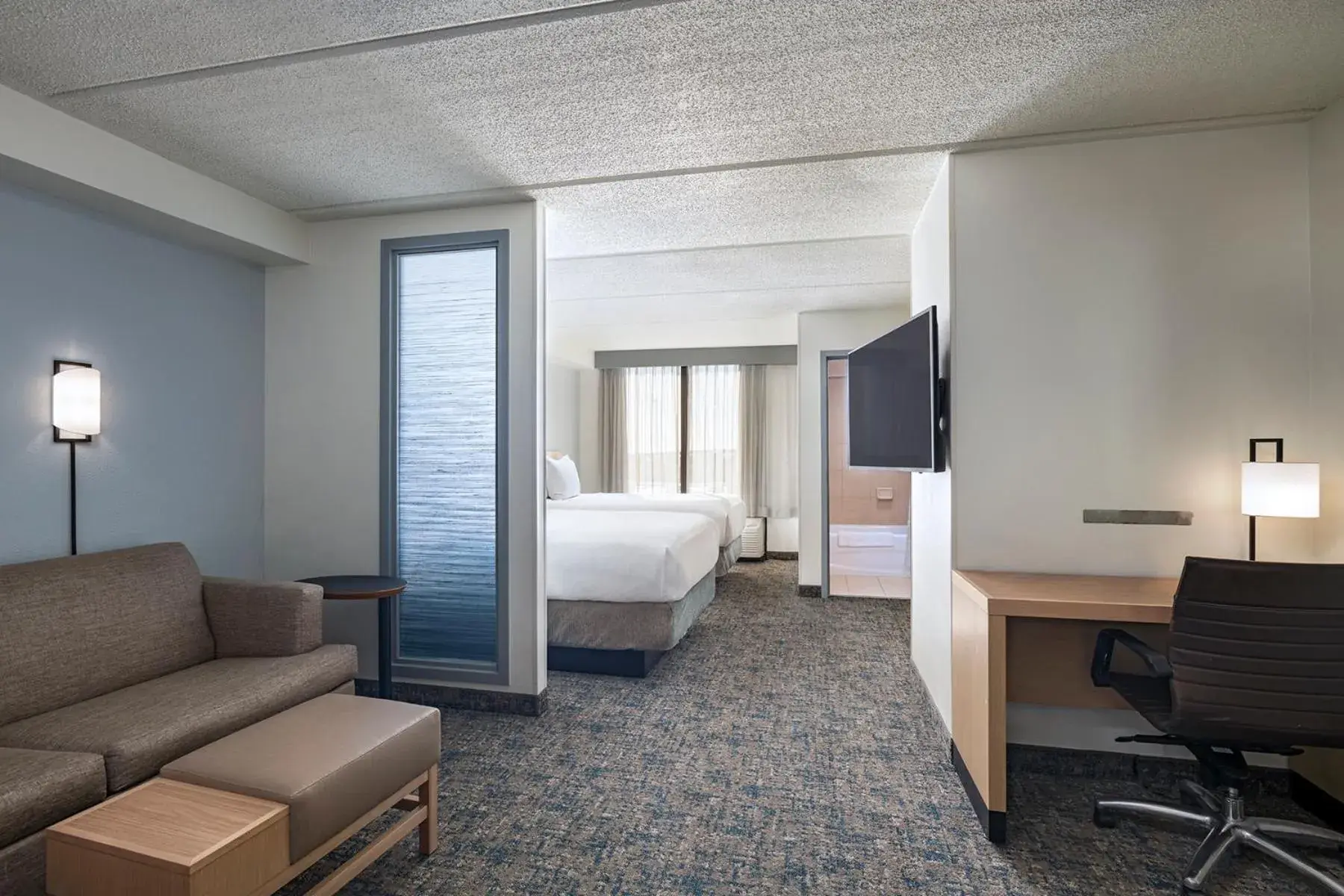 Double Room with Two Double Beds and Sofa Bed in Hyatt Place Austin Arboretum Double Room with Two Double Beds and Sofa Bed in Hyatt Place Austin Arboretum