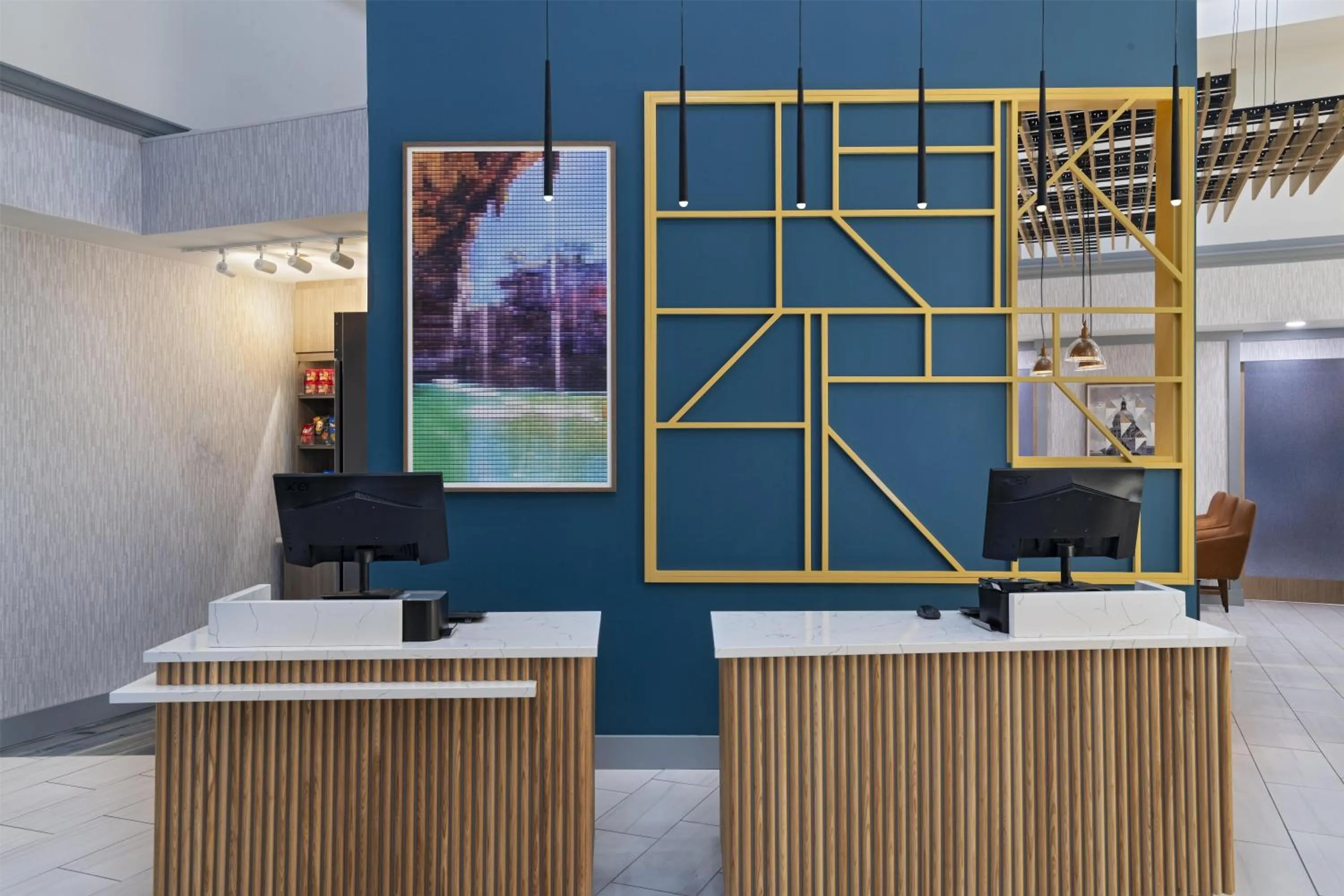 Lobby or reception in Hyatt Place Austin The Domain Area